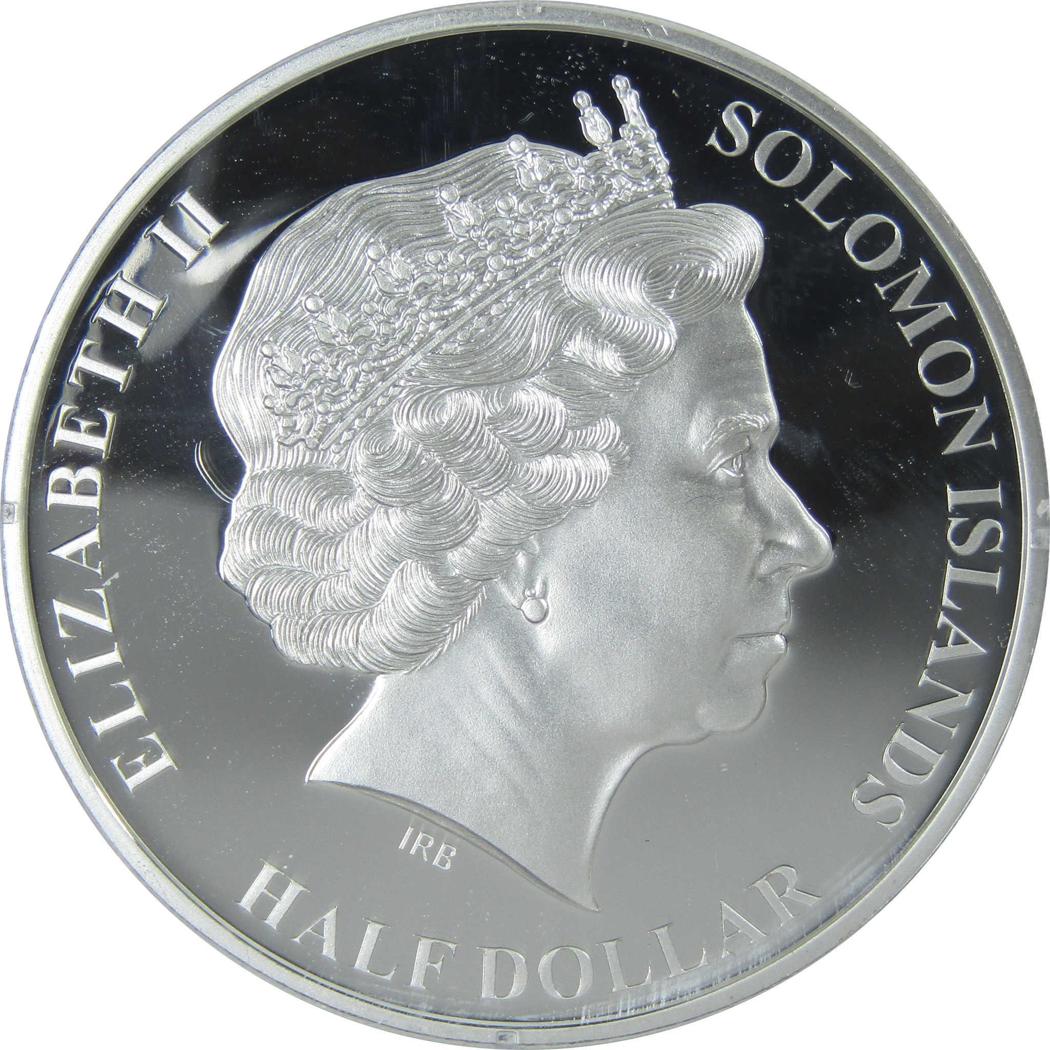 50th Anniversary of Moon Landing The Vision Proof 2019 Solomon Islands