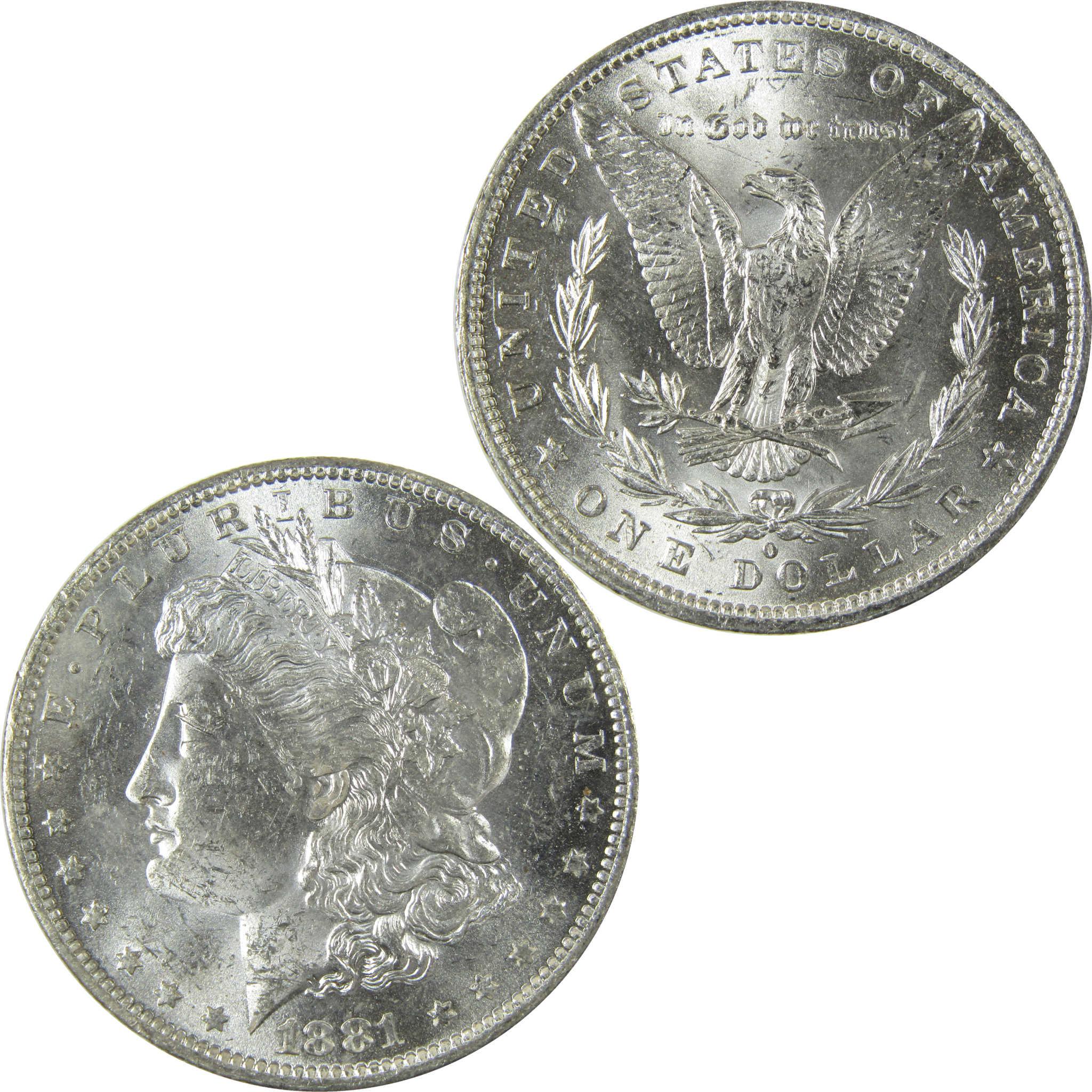 1881 O Morgan Silver Dollar Uncirculated Mint State $1 Coin SKU:I27757 - Morgan coin - Morgan silver dollar - Morgan silver dollar for sale - Profile Coins & Collectibles