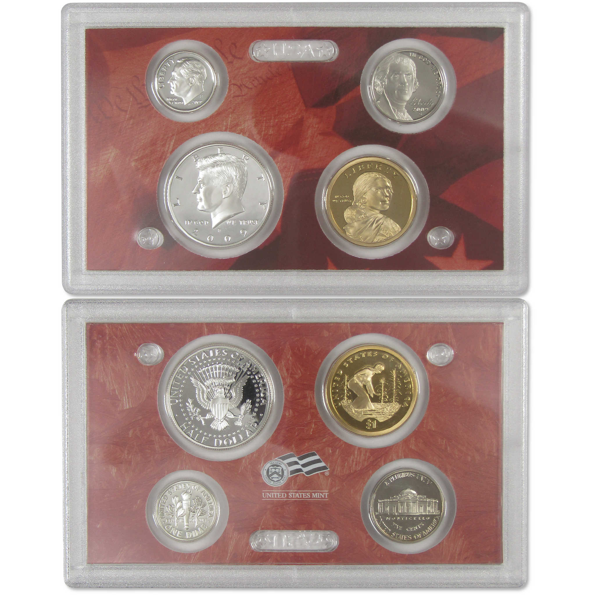 2009 Silver Proof Set U.S. Mint Original Government Packaging OGP COA