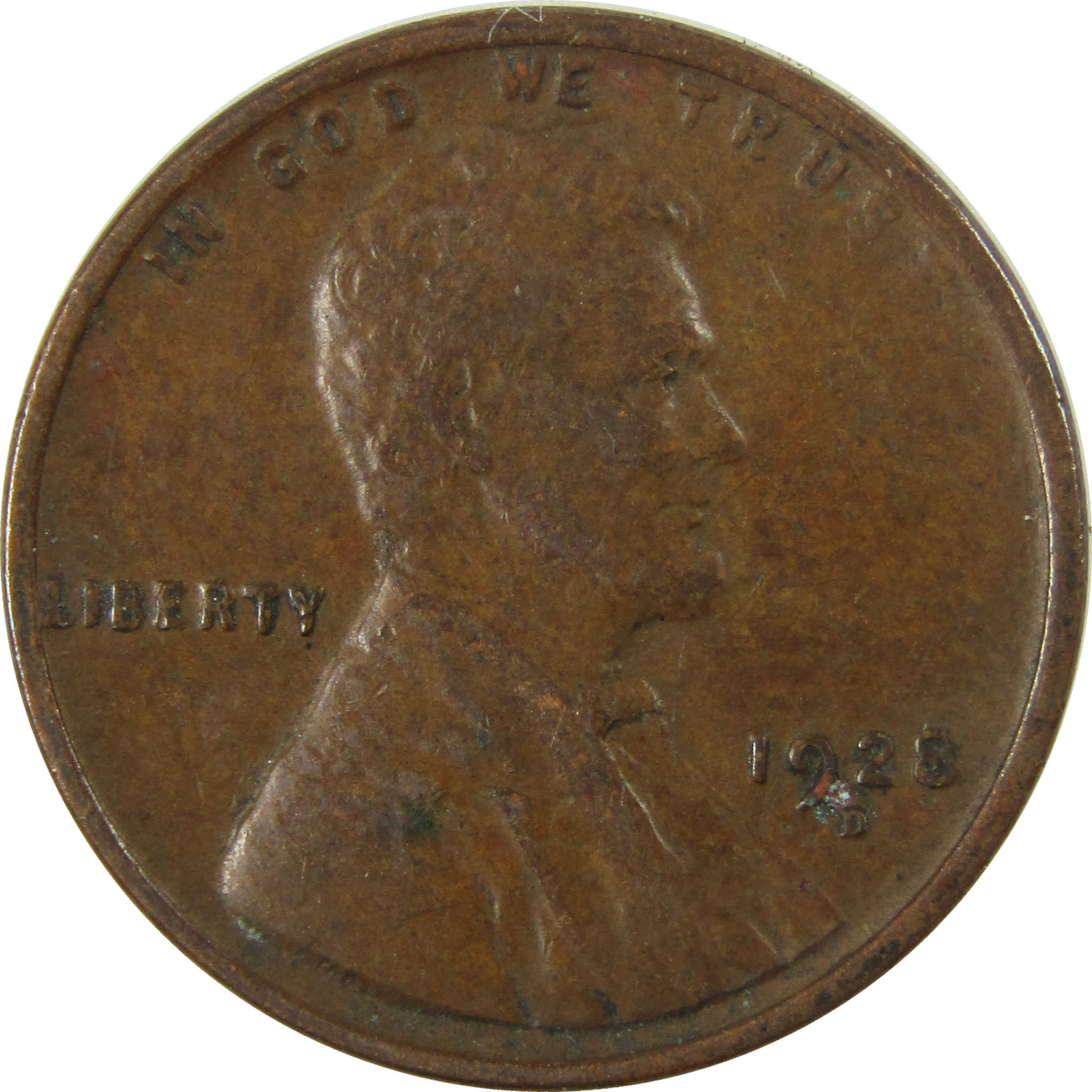 1928 D Lincoln Wheat Cent VF Very Fine Penny 1c Coin SKU:I27593