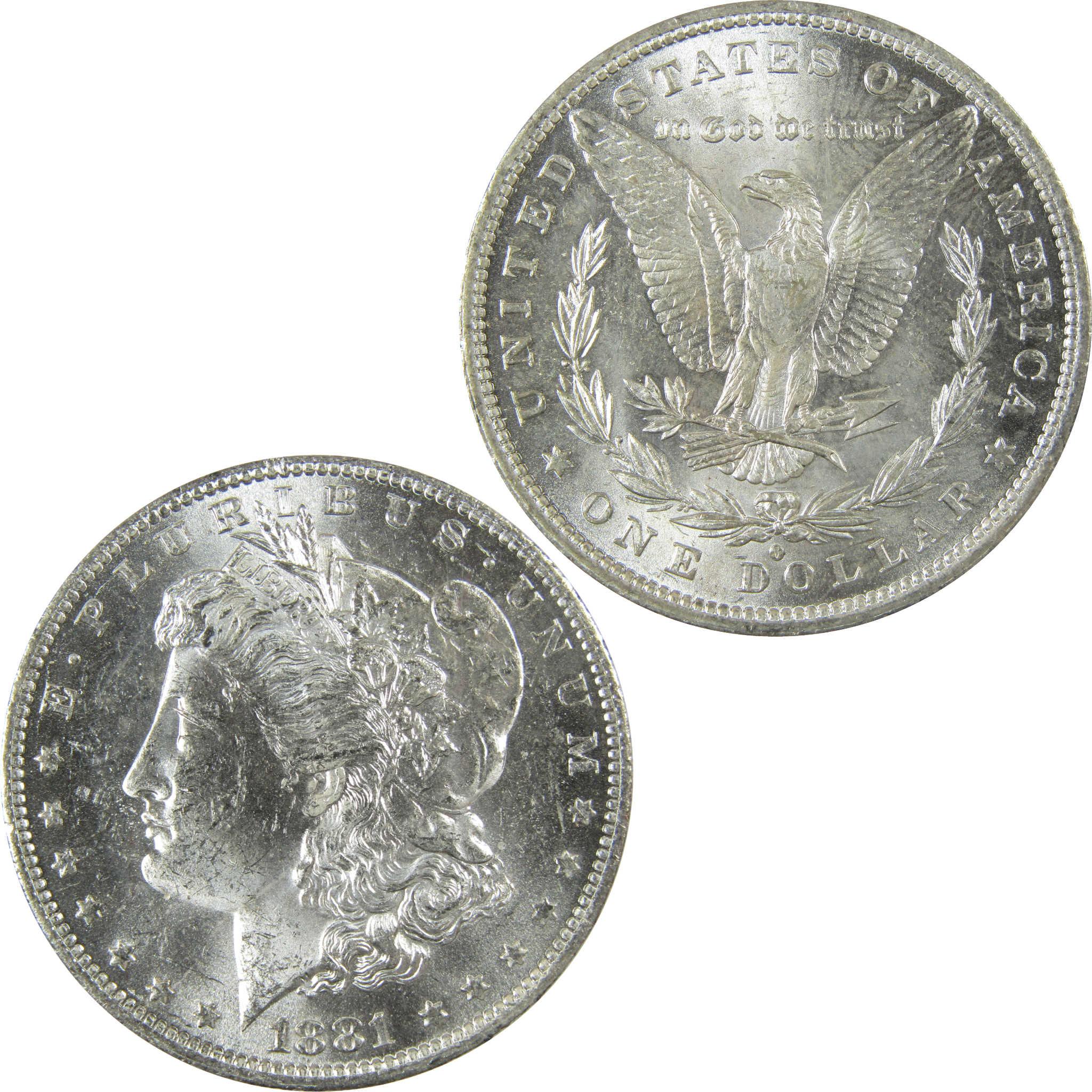 1881 O Morgan Silver Dollar Uncirculated Mint State $1 Coin SKU:I27710 - Morgan coin - Morgan silver dollar - Morgan silver dollar for sale - Profile Coins & Collectibles
