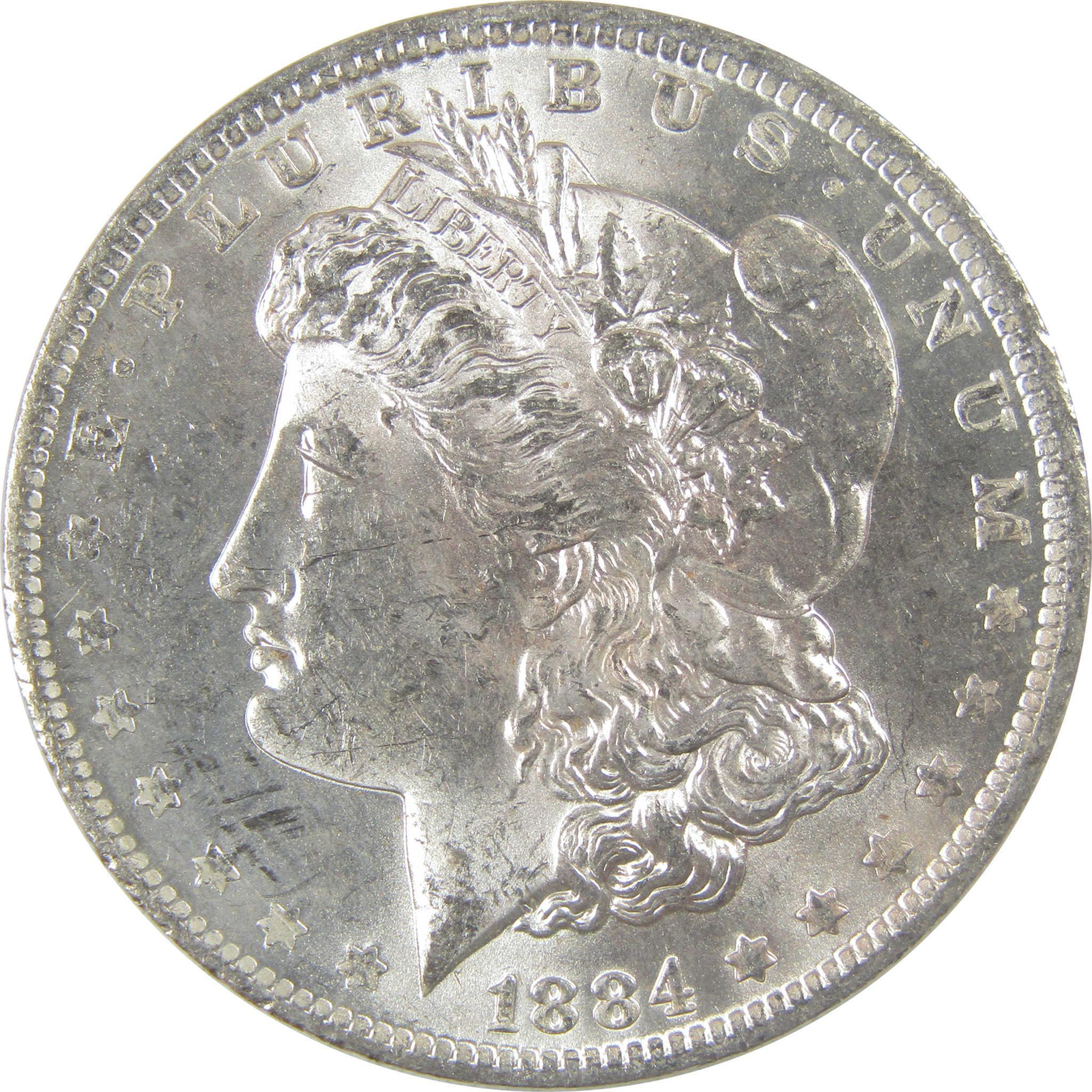 1884 O Morgan Silver Dollar BU Choice Uncirculated Toned SKU:I24182