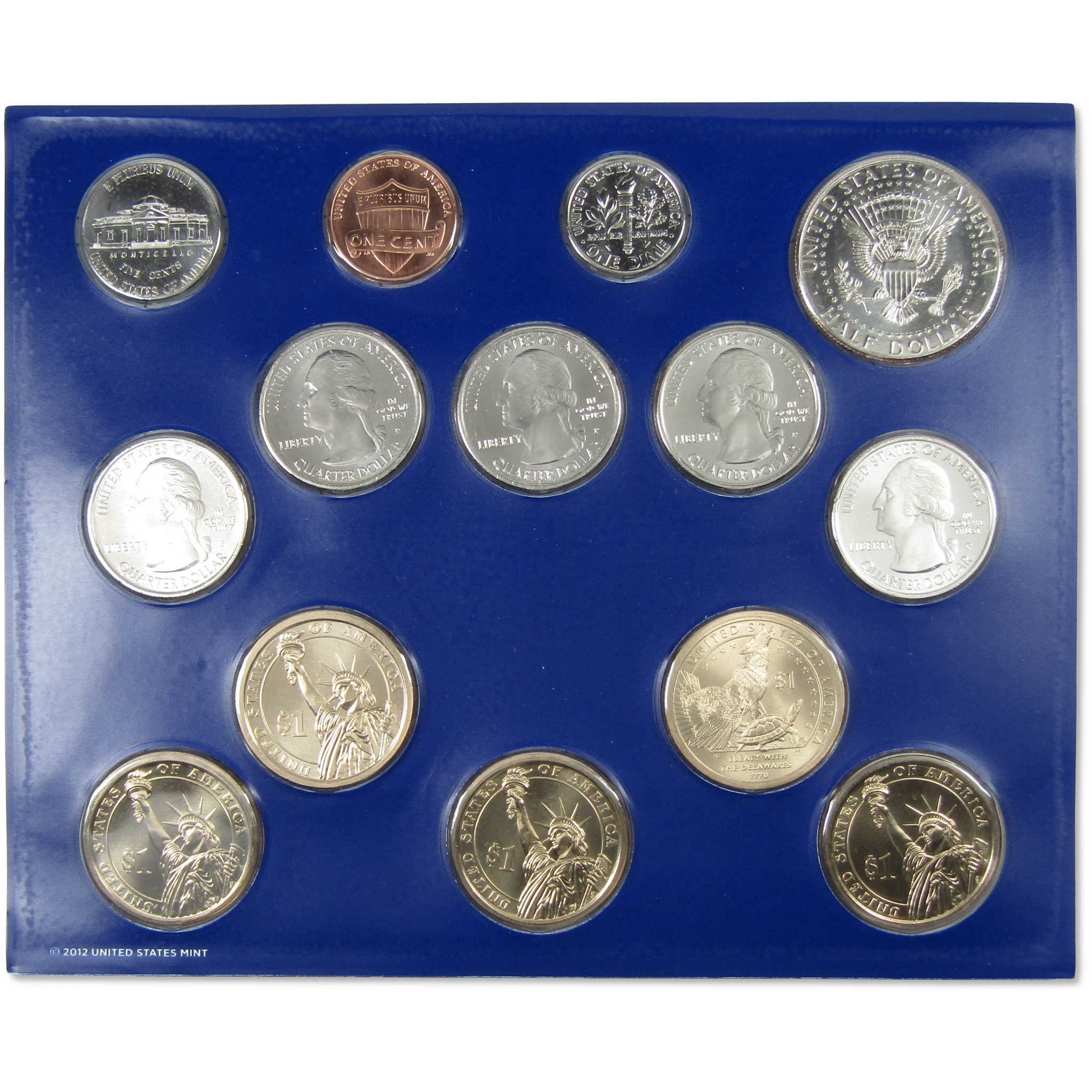 2013 Uncirculated Coin Set U.S Mint Government Packaging OGP COA