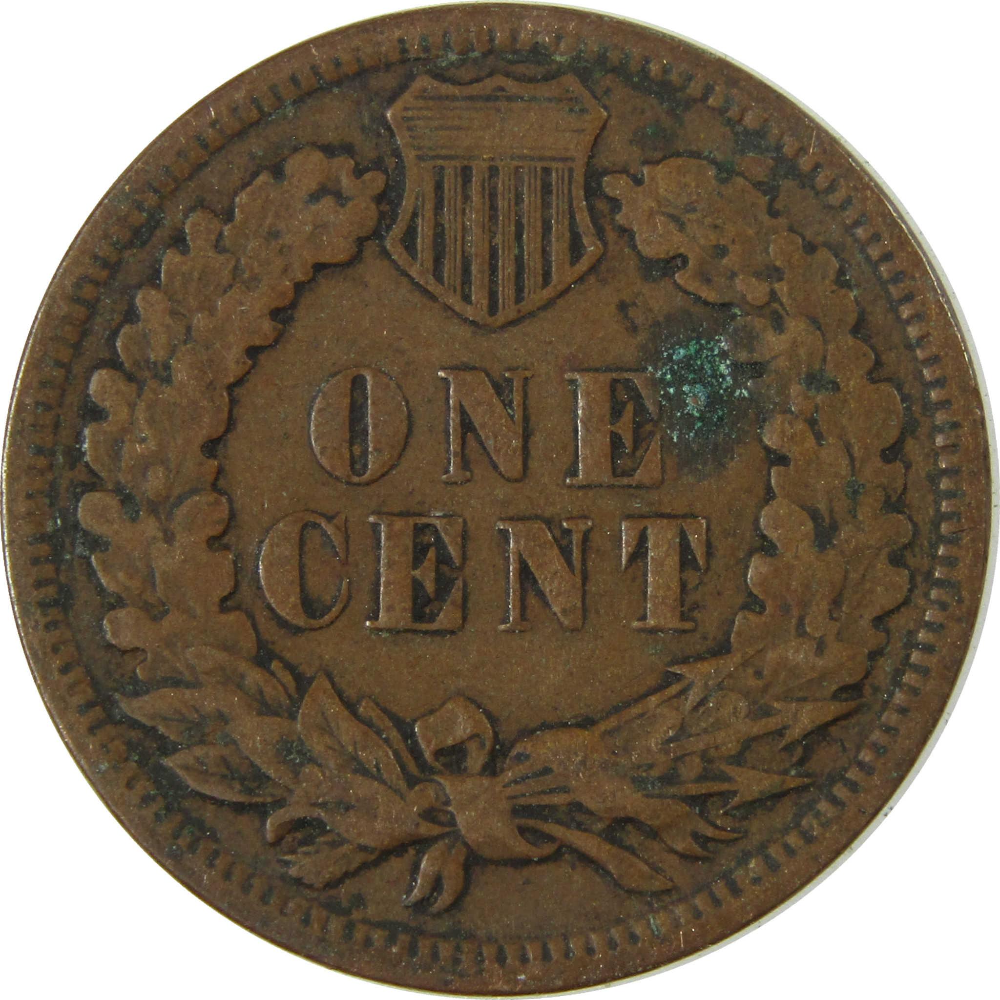 1907 Indian Head Cent VG Very Good Penny 1c Coin SKU:I27006