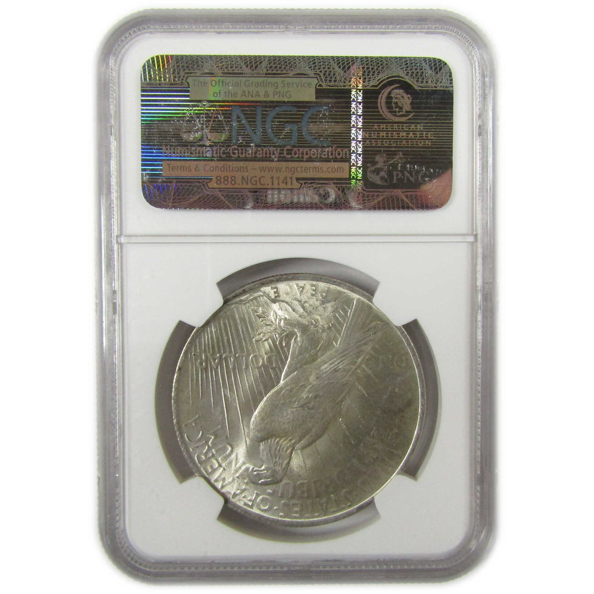1923 Peace Silver Dollar MS 64 NGC Uncirculated $1 Coin SKU:CP1664