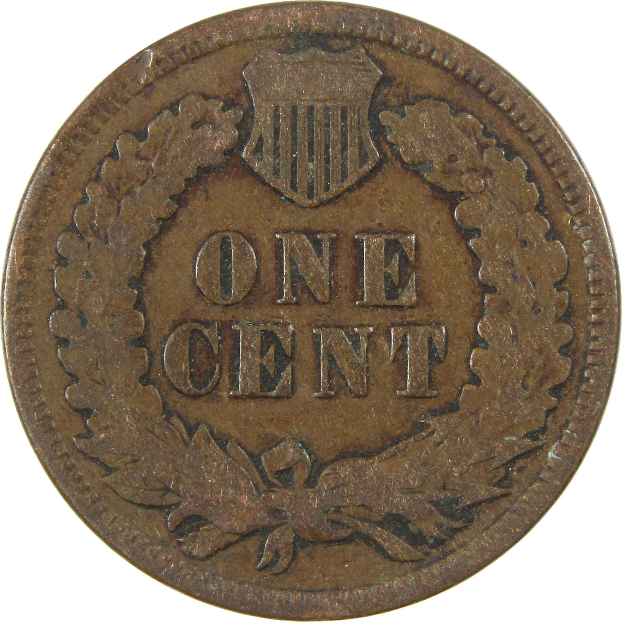 1906 Indian Head Cent VG Very Good Penny 1c Coin SKU:I27060