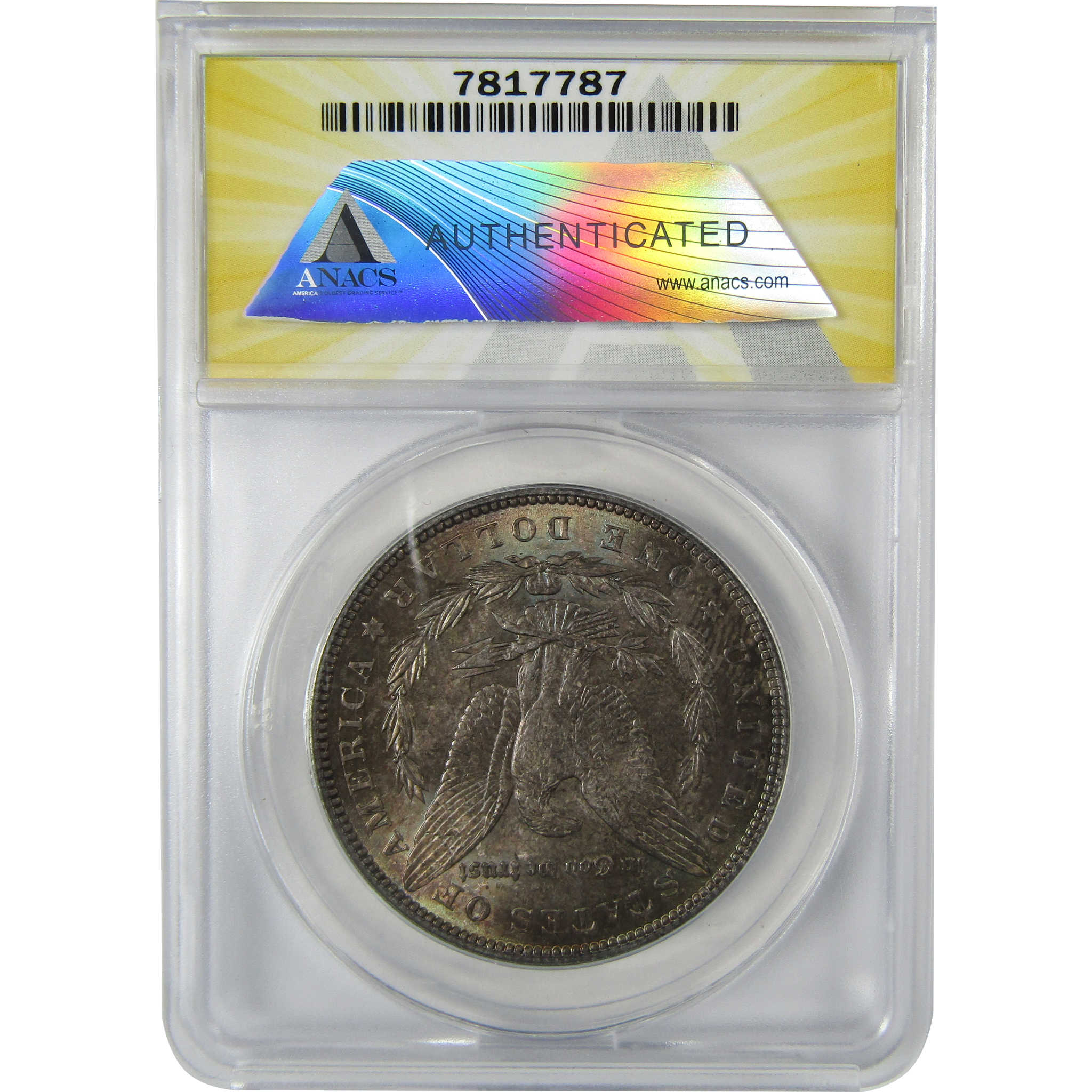 1887 Morgan Silver Dollar MS 64 ANACS Uncirculated $1 Coin SKU:CP833 - Morgan coin - Morgan silver dollar - Morgan silver dollar for sale - Profile Coins & Collectibles