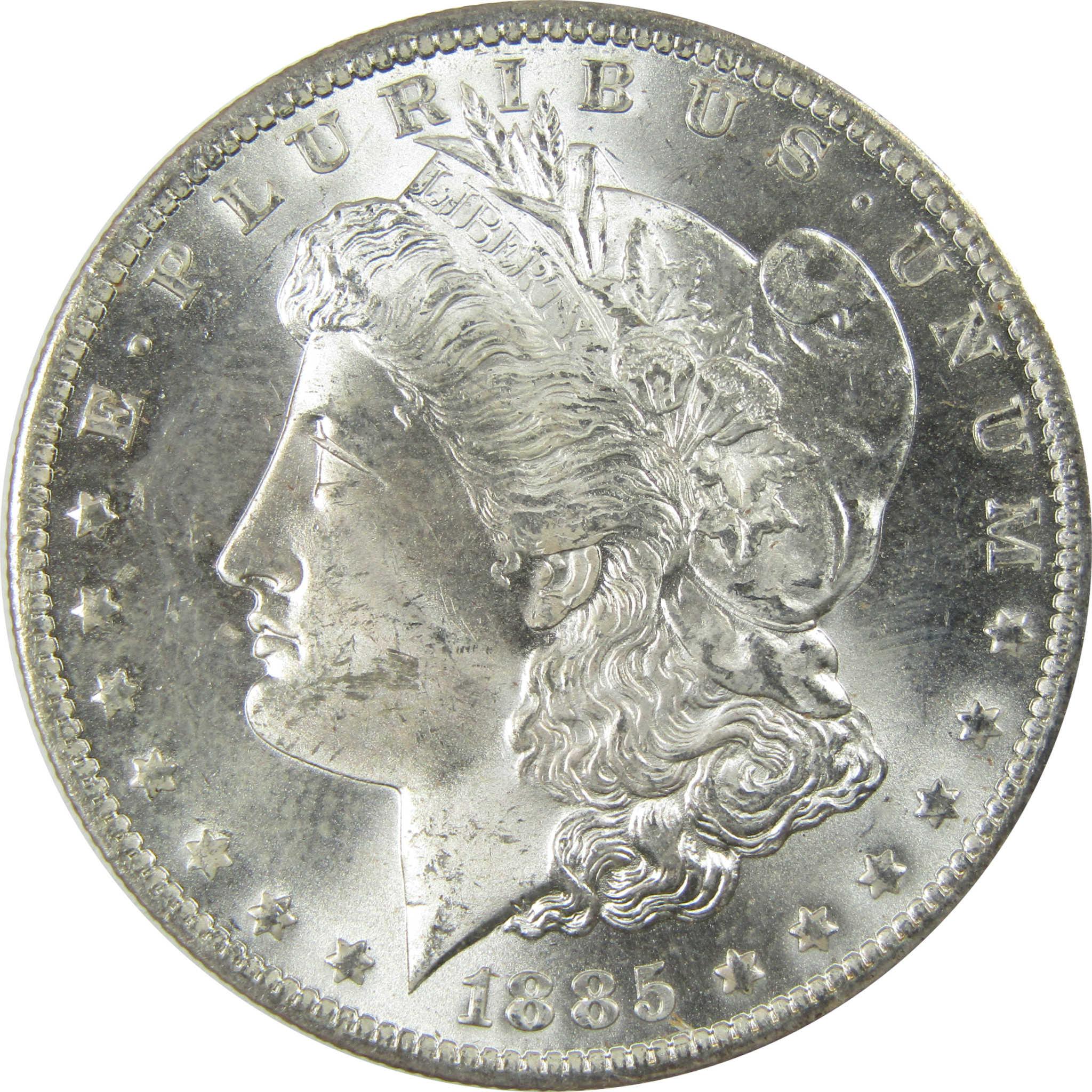 1885 O Morgan Silver Dollar Uncirculated Mint State $1 Coin SKU:I24531 - Morgan coin - Morgan silver dollar - Morgan silver dollar for sale - Profile Coins & Collectibles