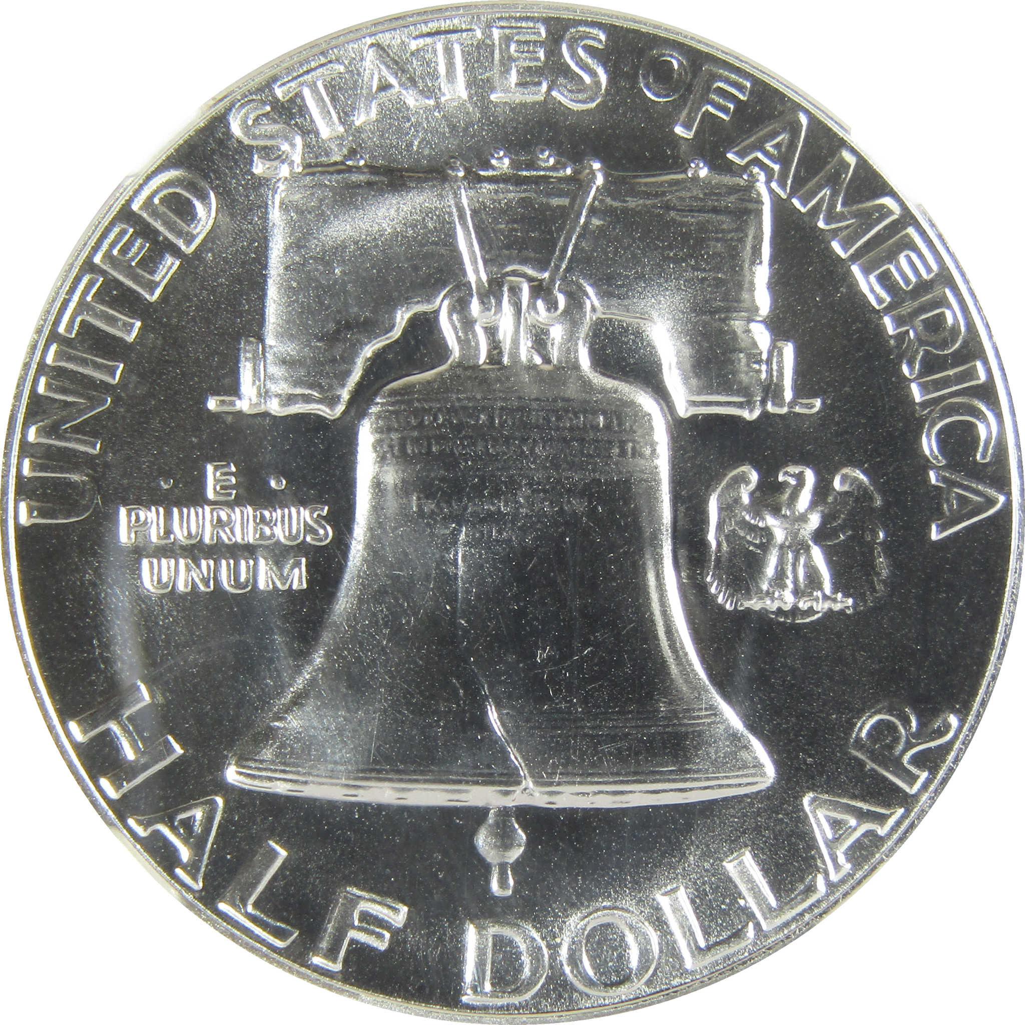 1955 Franklin Silver Half Dollar PF 68 NGC Proof 50c Coin SKU:I27410
