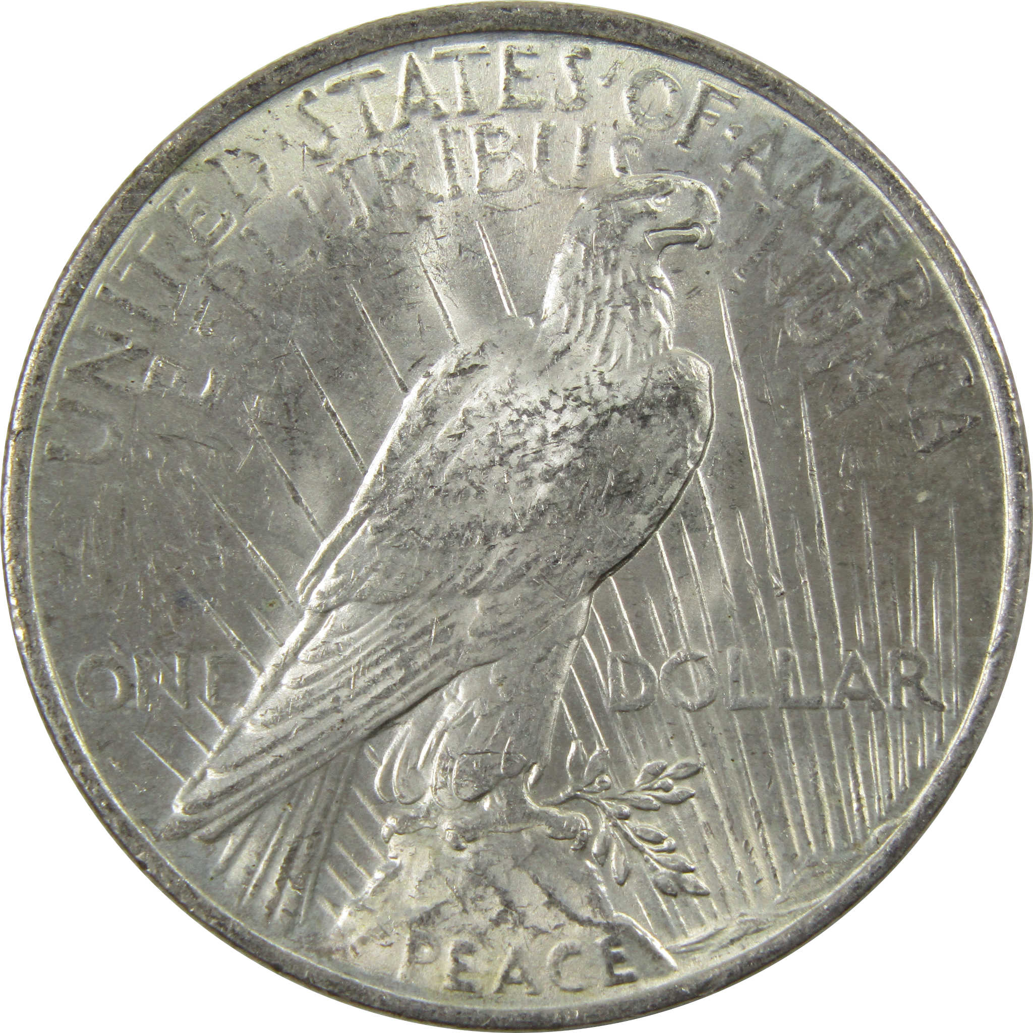 1923 Peace Dollar AU About Uncirculated 90% Silver $1 Coin SKU:I9867