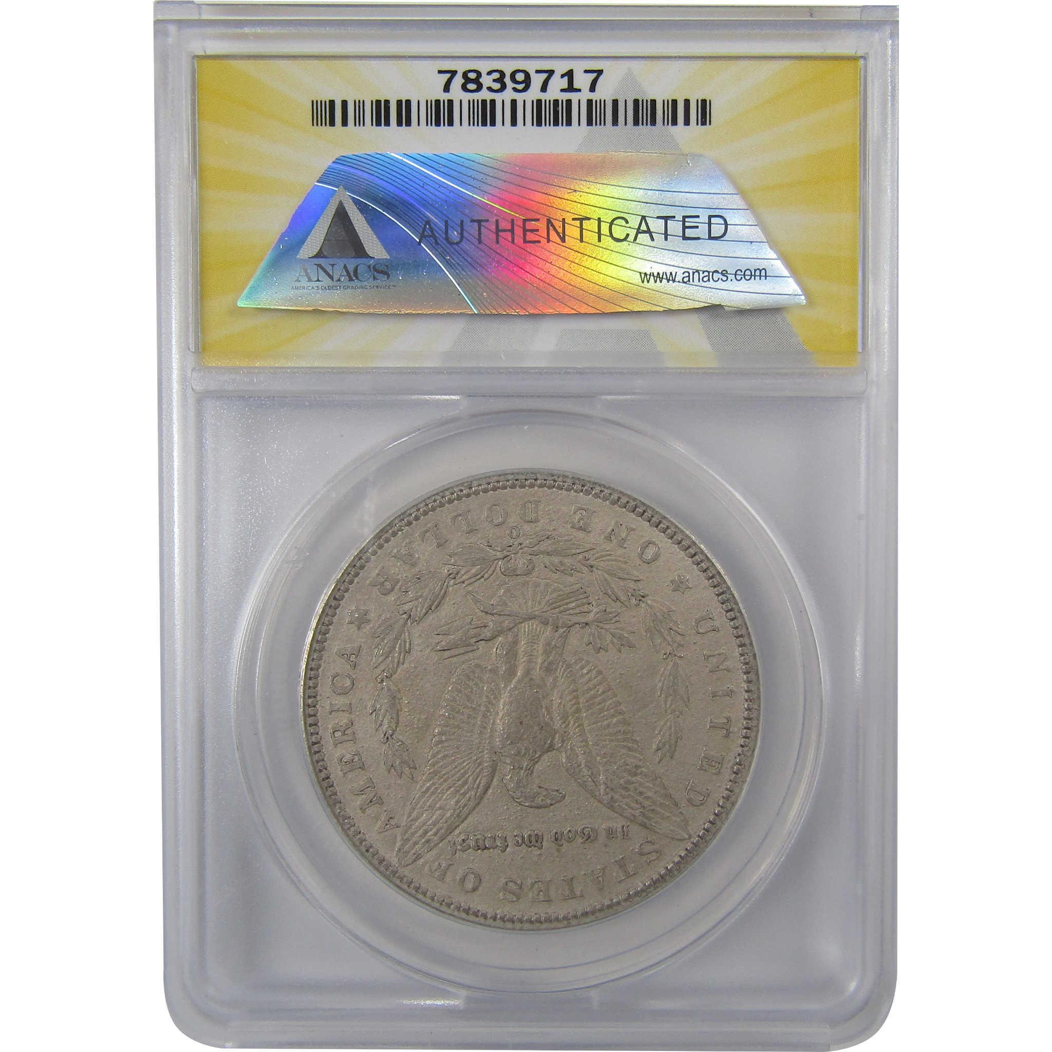 1895 O Morgan Silver Dollar AU 50 Details ANACS $1 Coin SKU:I24430 - Morgan coin - Morgan silver dollar - Morgan silver dollar for sale - Profile Coins & Collectibles
