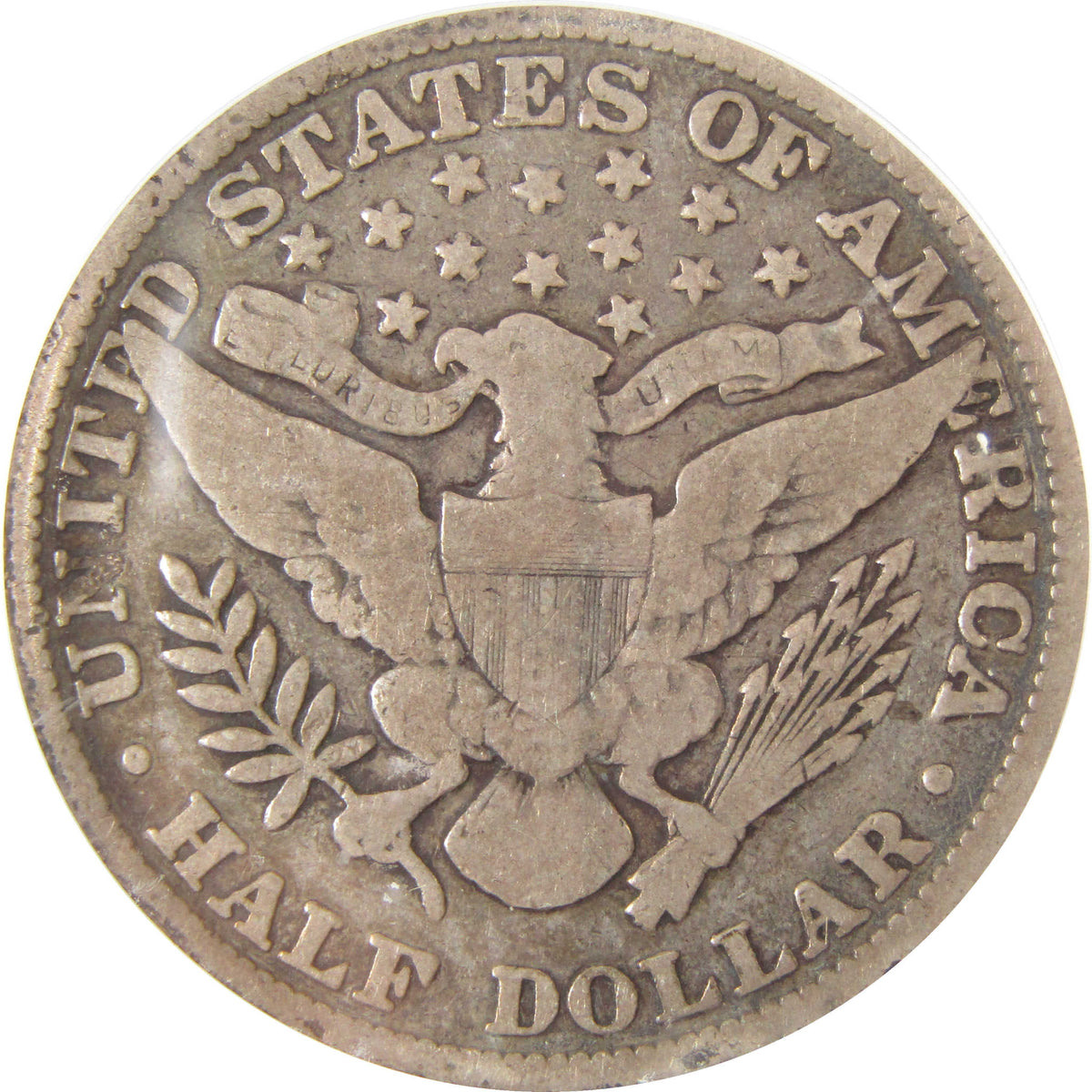 1897 Barber Silver Half Dollar VG 10 Details ICG 50c Coin SKU:I29190