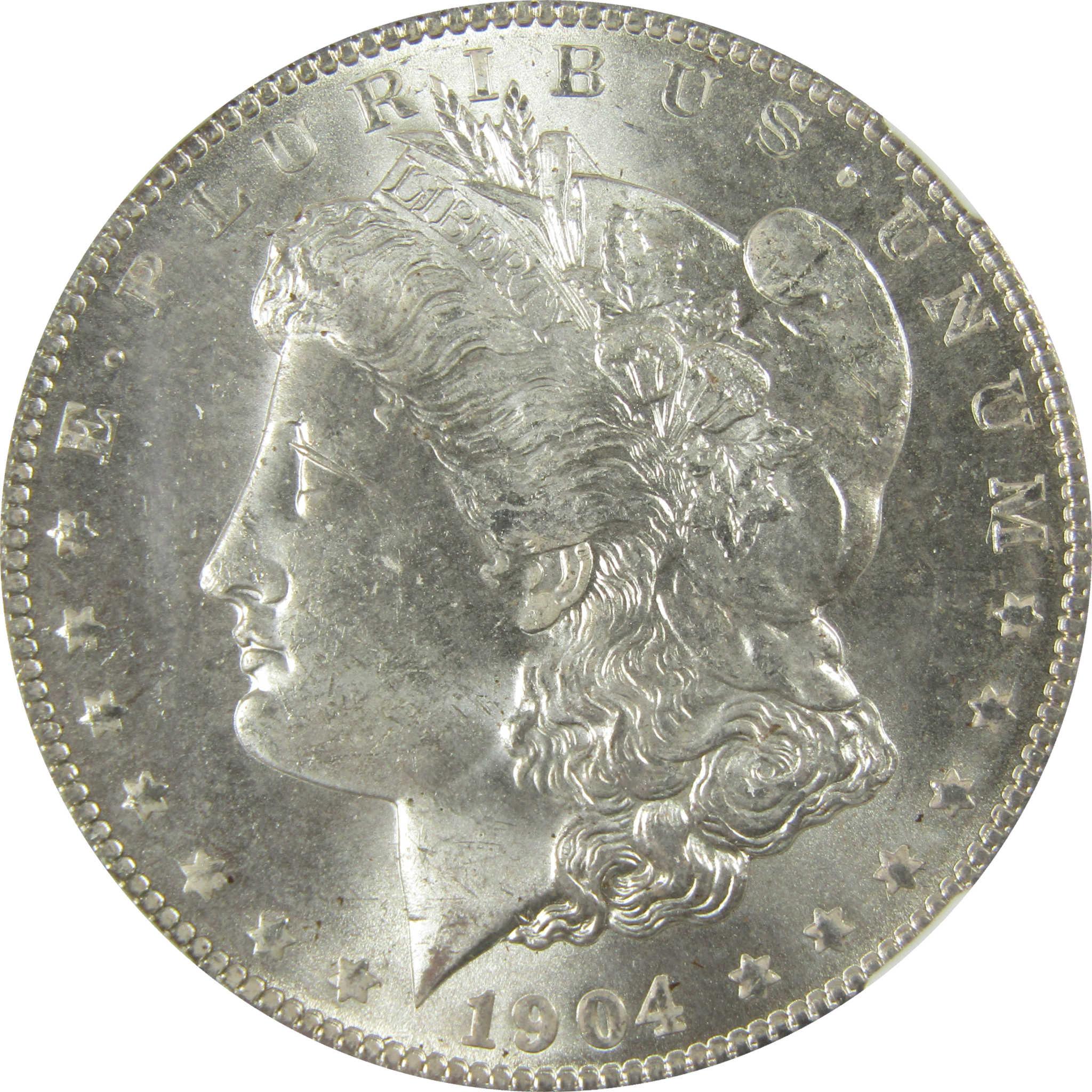 1904 O Morgan Silver Dollar MS 63 NGC Uncirculated $1 Coin SKU:I27887 - Morgan coin - Morgan silver dollar - Morgan silver dollar for sale - Profile Coins & Collectibles