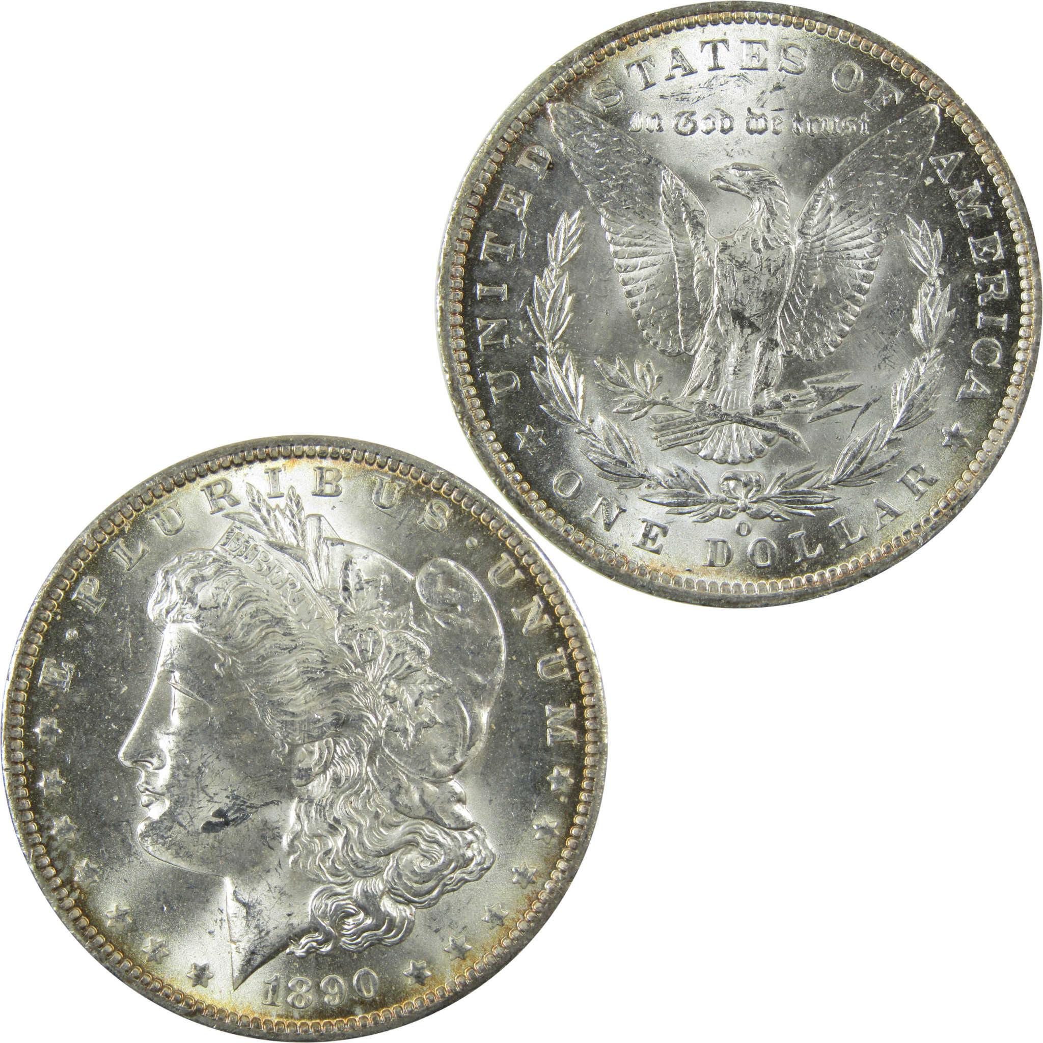 1890 O Morgan Silver Dollar Uncirculated Mint State $1 Coin SKU:CP1409 - Morgan coin - Morgan silver dollar - Morgan silver dollar for sale - Profile Coins & Collectibles