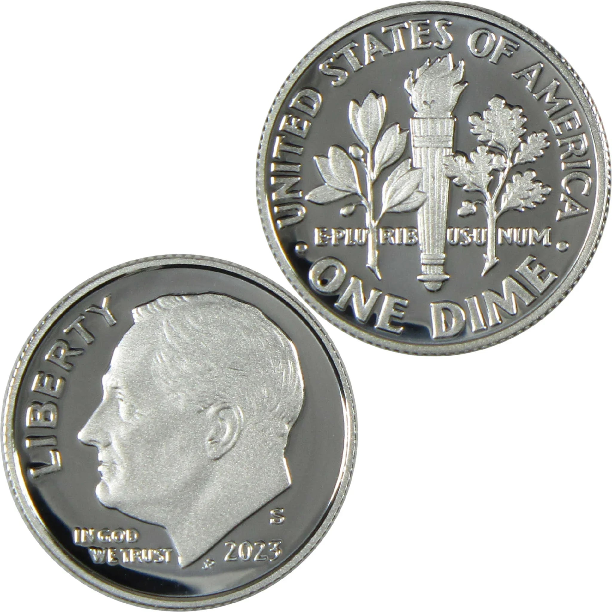 2023 S Roosevelt Silver Dime Proof 10c Coin Collectible