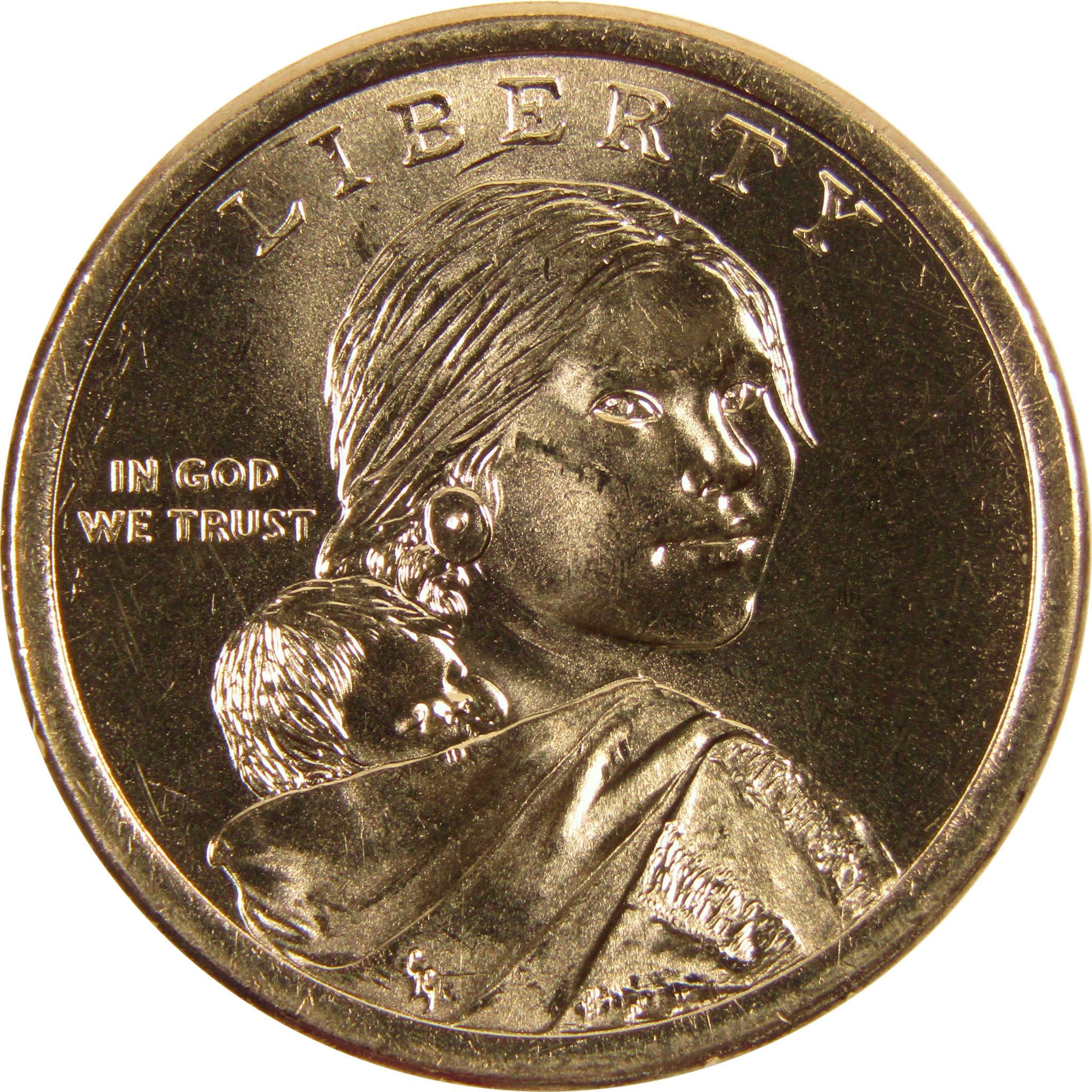 2015 D Mohawk Ironworkers Native American Dollar BU Uncirculated $1