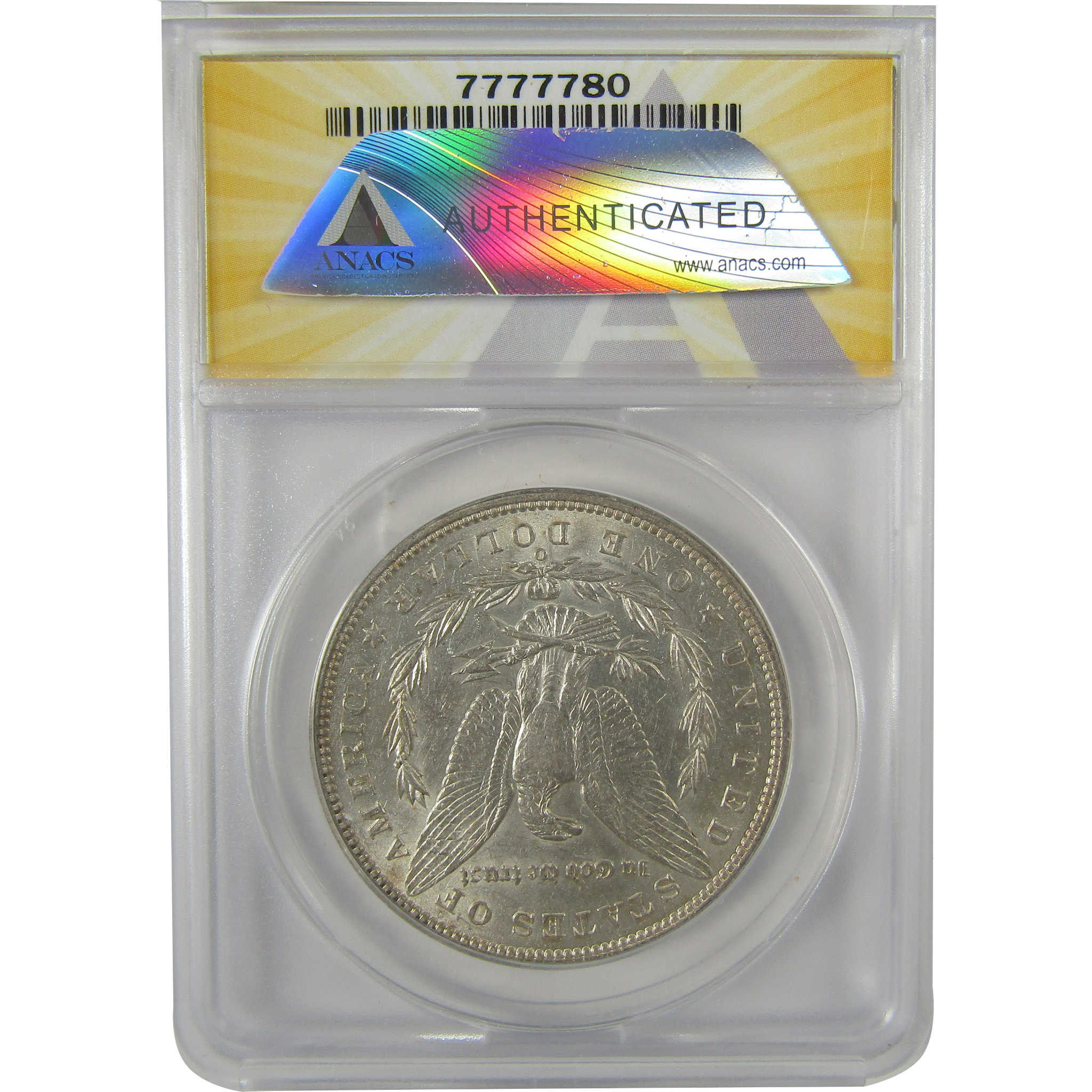 1896 O Morgan Dollar AU 50 Details ANACS Silver $1 Coin SKU:I18980 - Morgan coin - Morgan silver dollar - Morgan silver dollar for sale - Profile Coins & Collectibles