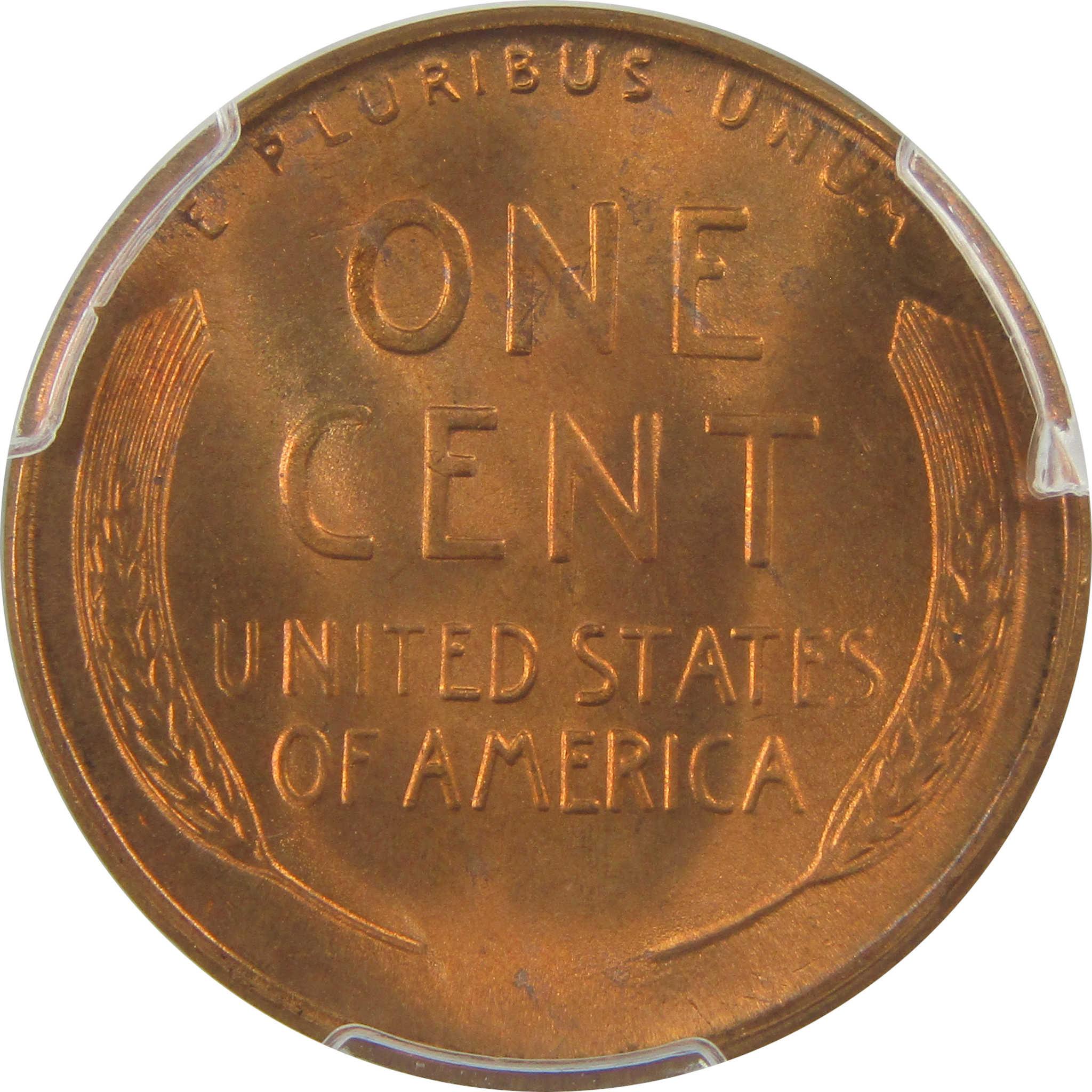 1950 S Lincoln Wheat Cent MS 67 RD PCGS Penny Uncirculated SKU:I22405