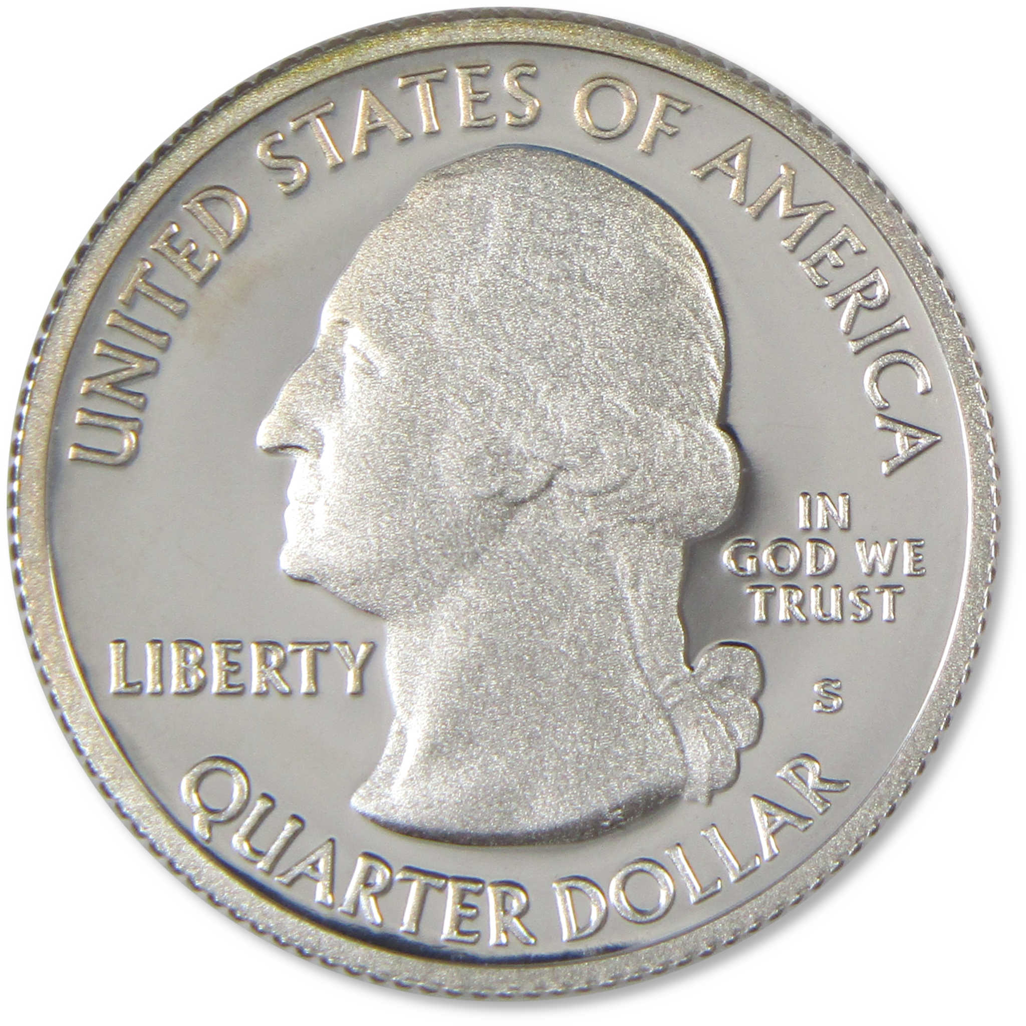 2010 S Grand Canyon National Park Quarter Choice Proof Silver 25c Coin