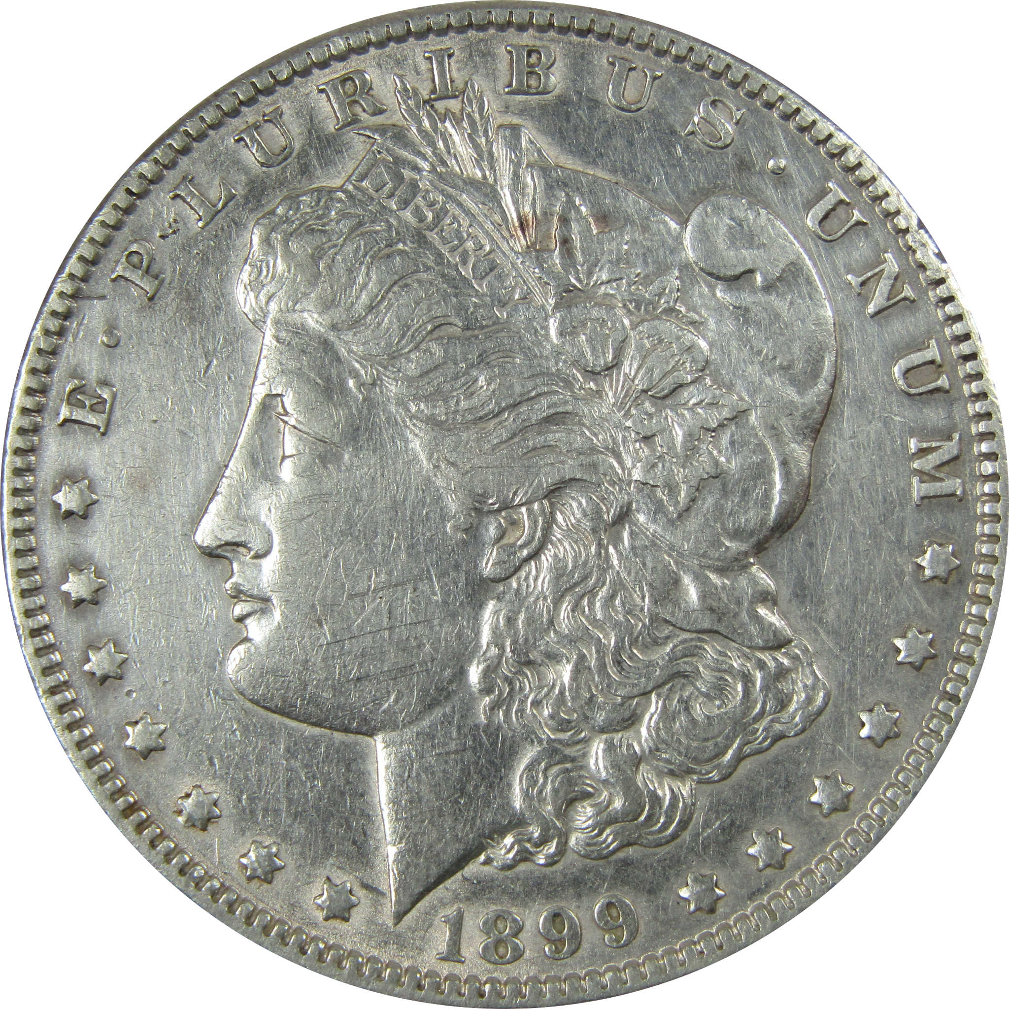1899 Morgan Silver Dollar XF EF Extremely Fine Details SKU:CP328 - Morgan coin - Morgan silver dollar - Morgan silver dollar for sale - Profile Coins & Collectibles