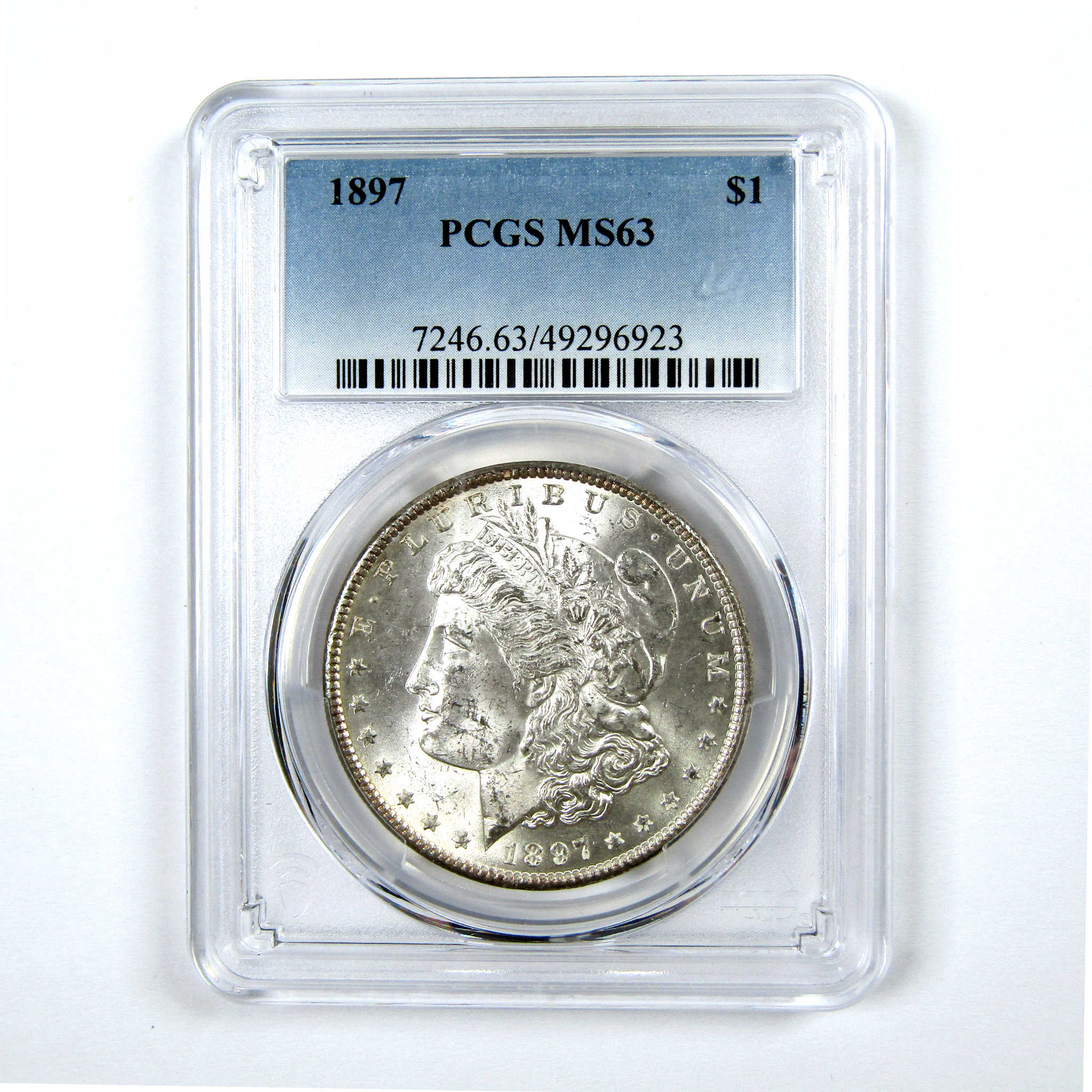 1897 Morgan Dollar MS 63 PCGS Silver $1 Uncirculated Coin SKU:I13922 - Morgan coin - Morgan silver dollar - Morgan silver dollar for sale - Profile Coins &amp; Collectibles