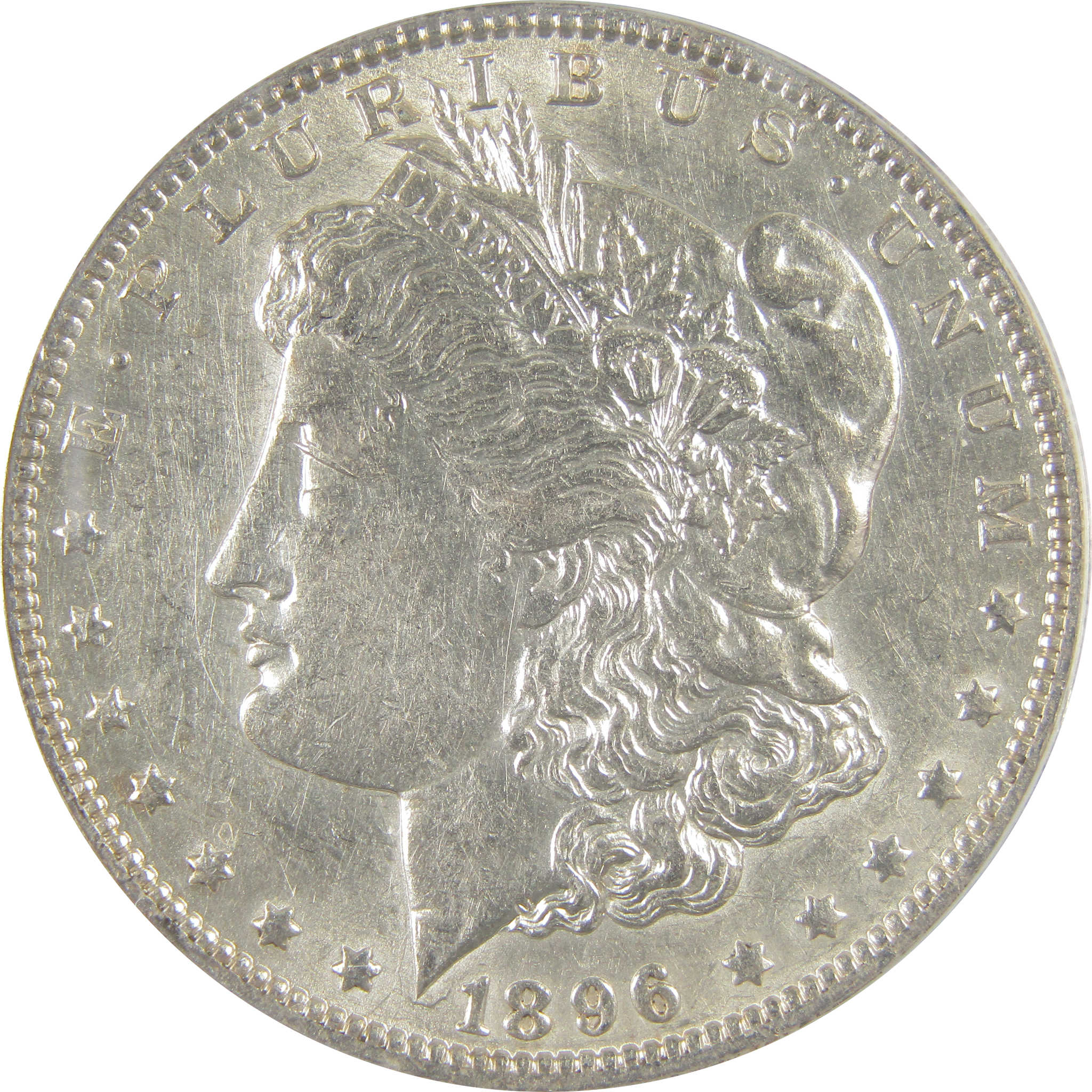 1896 O Morgan Dollar AU 50 Details ANACS Silver $1 Coin SKU:I19006 - Morgan coin - Morgan silver dollar - Morgan silver dollar for sale - Profile Coins & Collectibles