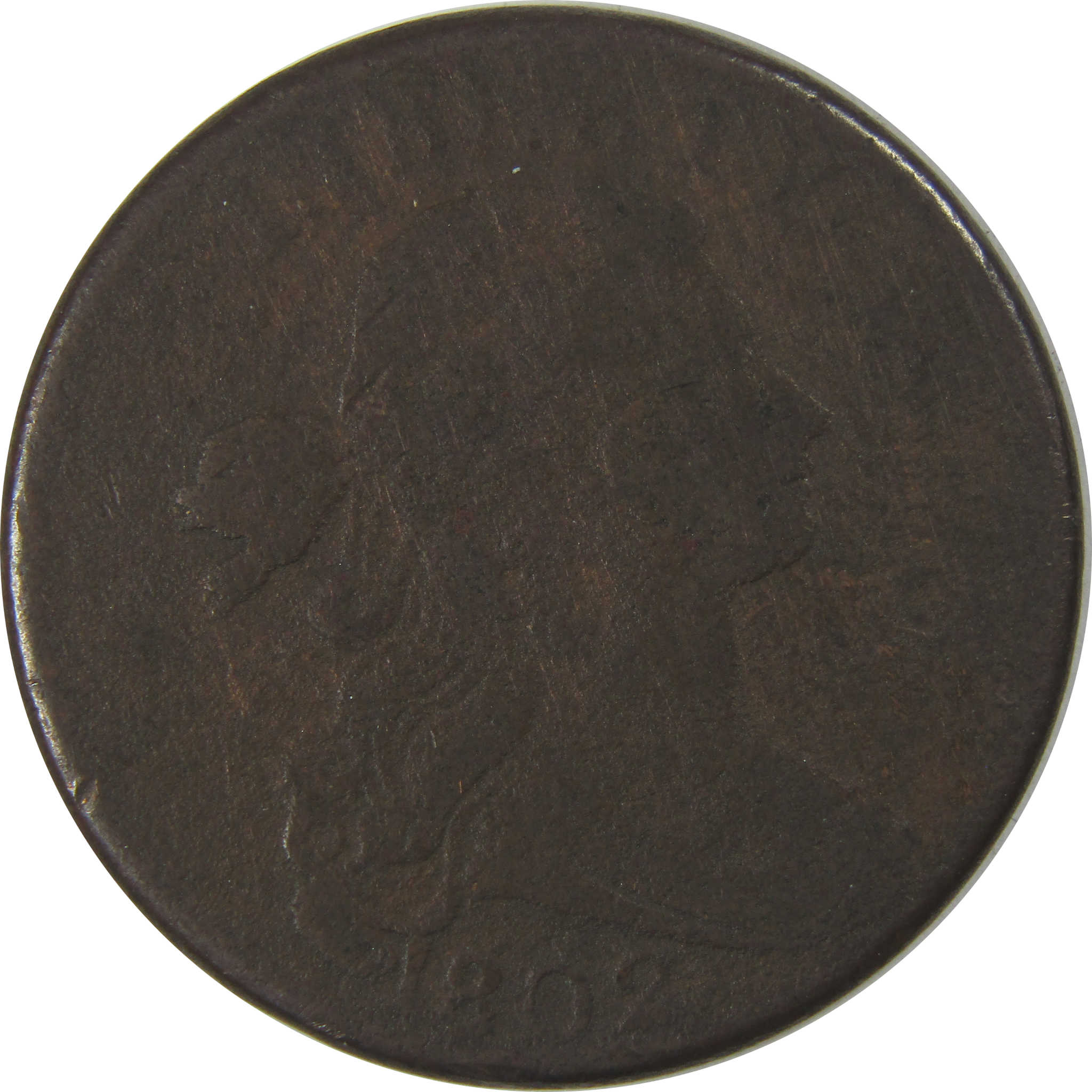 1802 Draped Bust Large Cent AG About Good Copper Penny SKU:I23837