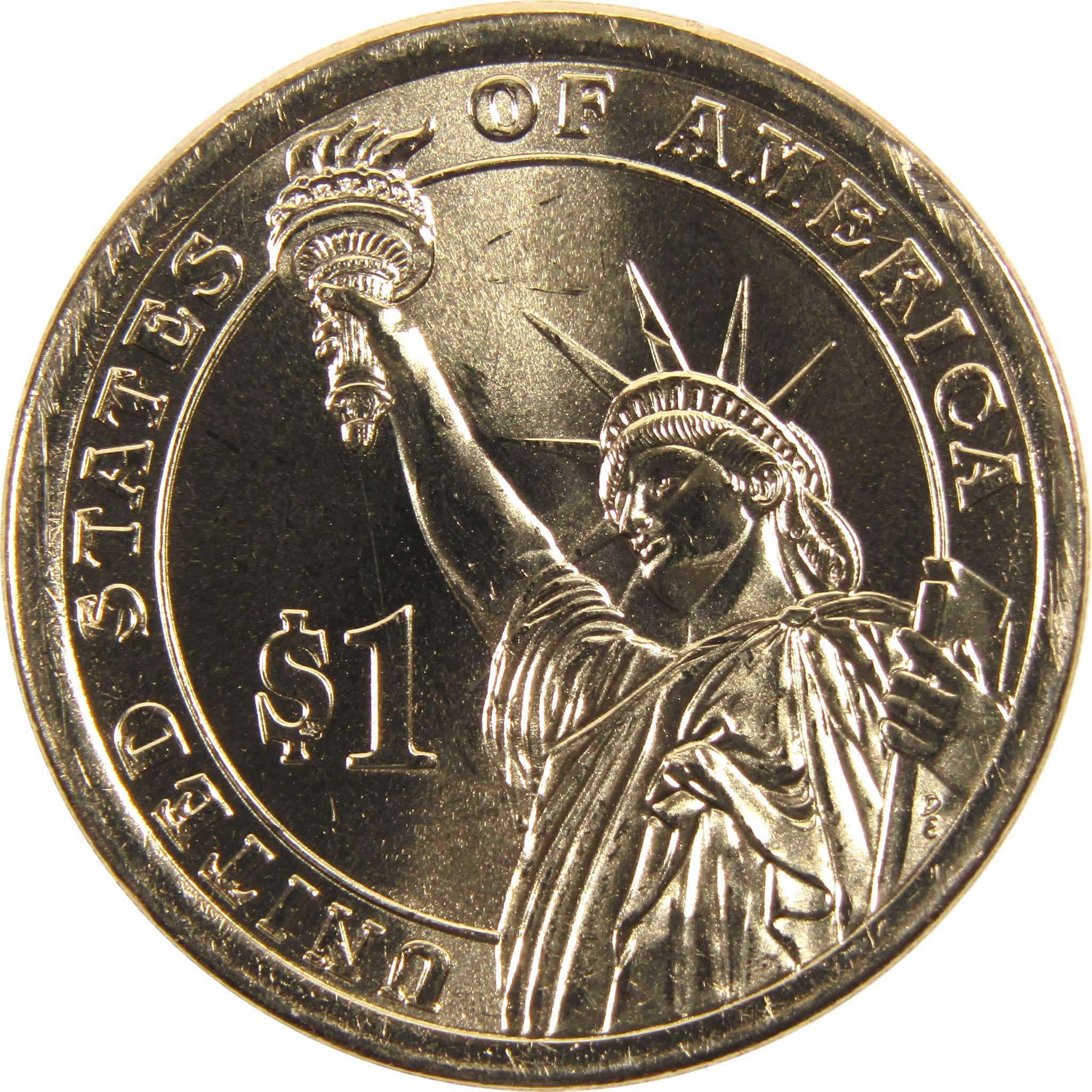 2016 D Ronald Reagan Presidential Dollar BU Uncirculated $1 Coin