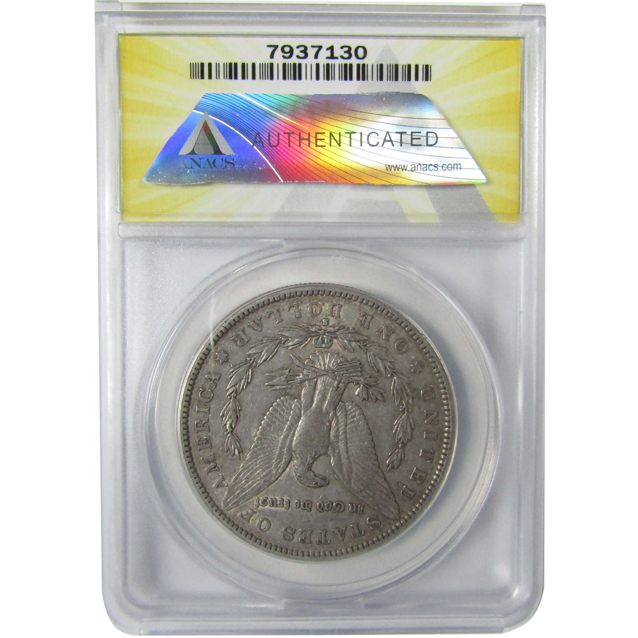 1884 S Morgan Silver Dollar EF 40 ANACS $1 Coin SKU:I27946 - Morgan coin - Morgan silver dollar - Morgan silver dollar for sale - Profile Coins & Collectibles