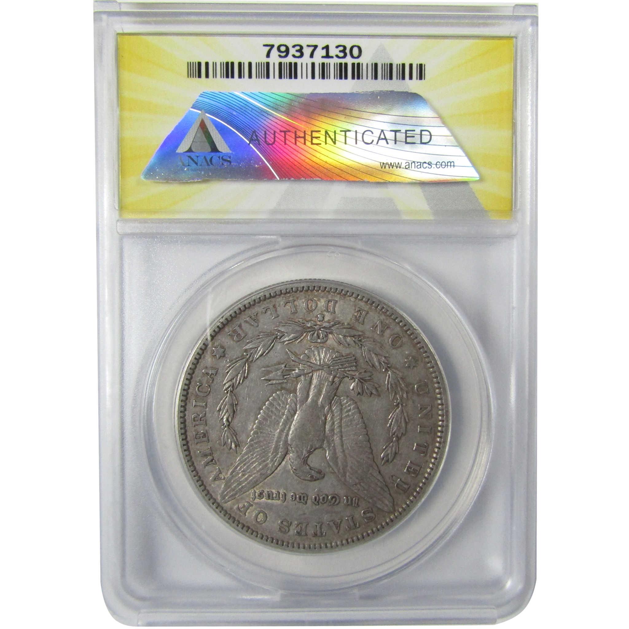 1884 S Morgan Silver Dollar EF 40 ANACS $1 Coin SKU:I27946 - Morgan coin - Morgan silver dollar - Morgan silver dollar for sale - Profile Coins & Collectibles