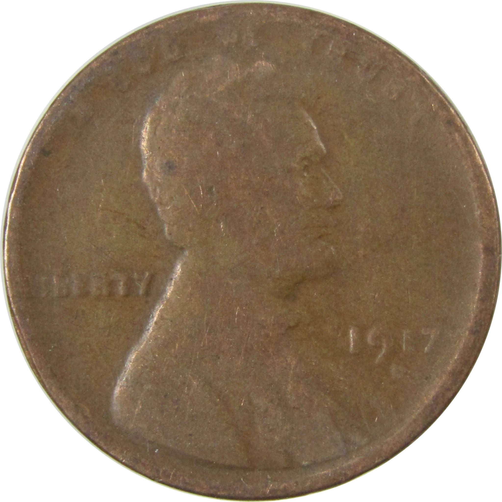 1917 D Lincoln Wheat Cent G Good Penny 1c Coin Collectible SKU:I26703