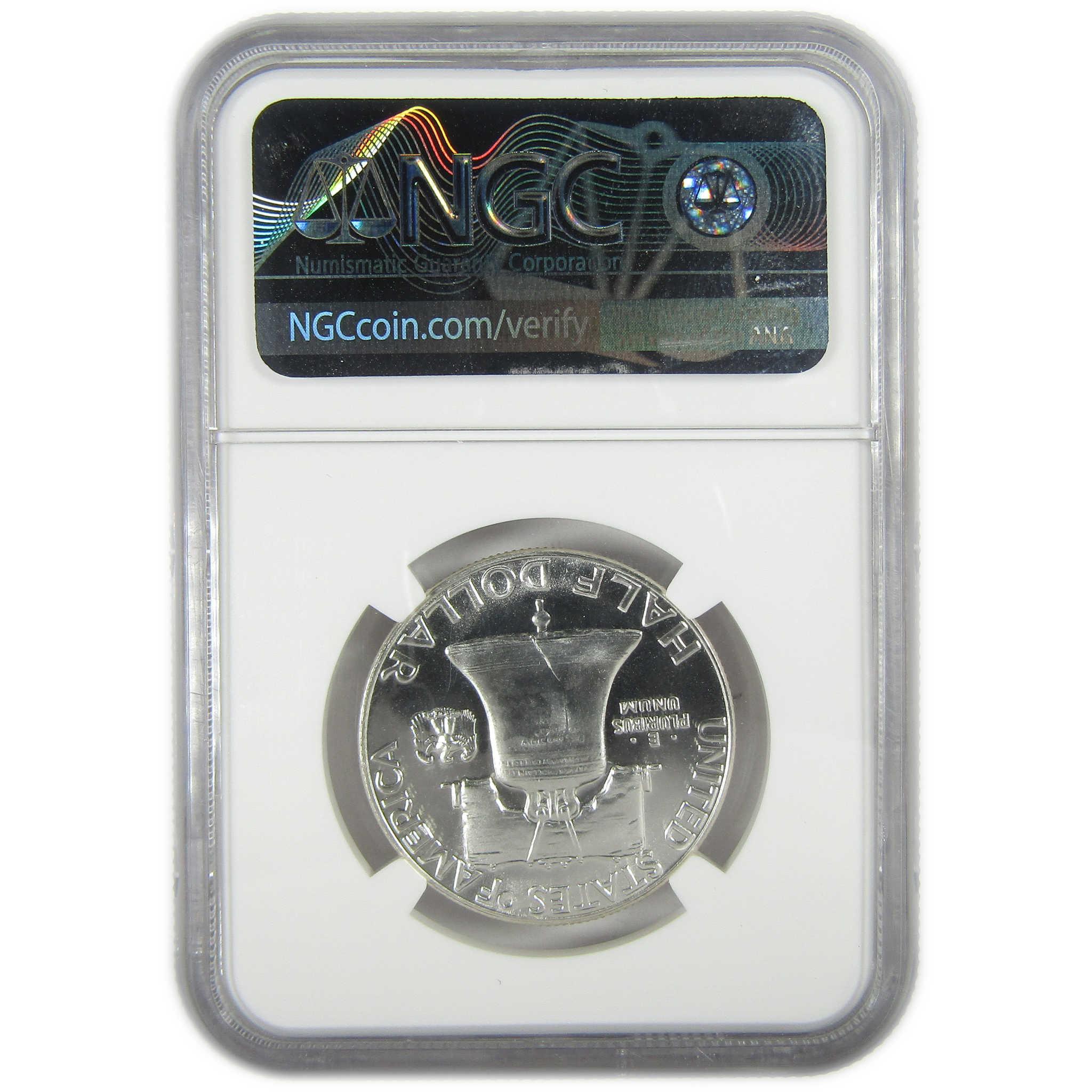1955 Franklin Silver Half Dollar PF 68 NGC Proof 50c Coin SKU:I27416