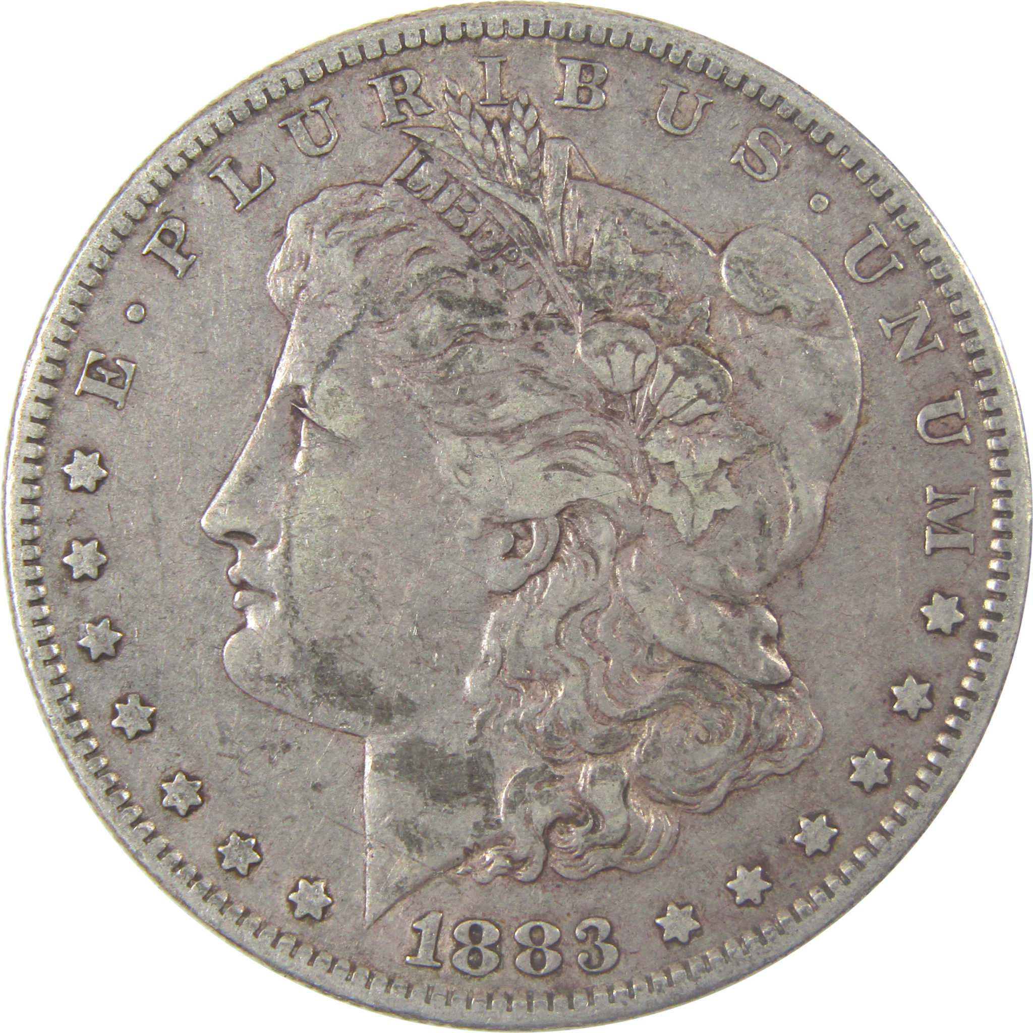 1883 S Morgan Silver Dollar VF Very Fine $1 Coin SKU:I24347