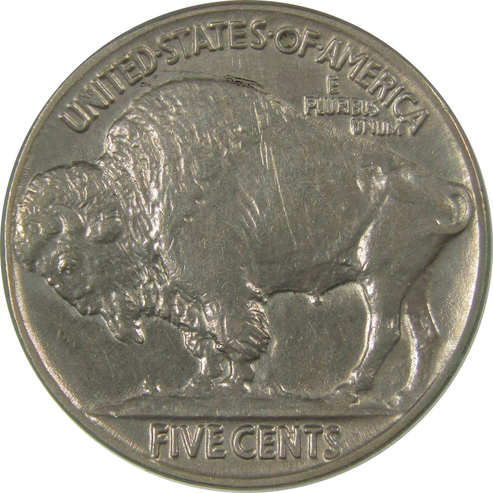 1936 Indian Head Buffalo Nickel AU About Uncirculated SKU:I23879