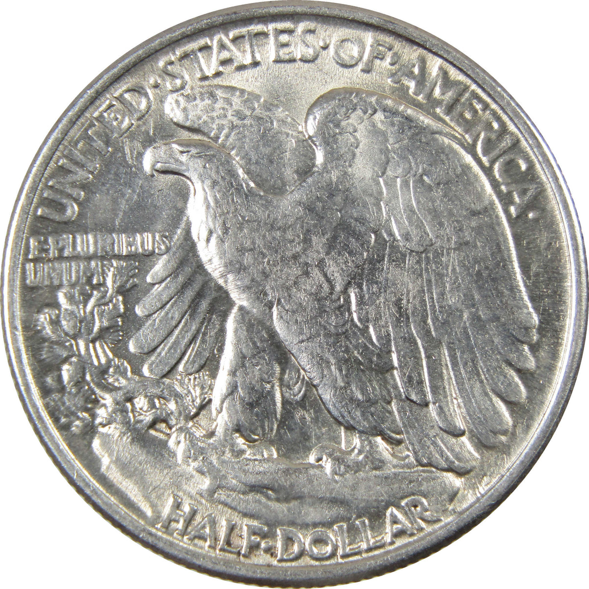 1946 Liberty Walking Silver 50c Borderline Uncirculated SKU:I28676