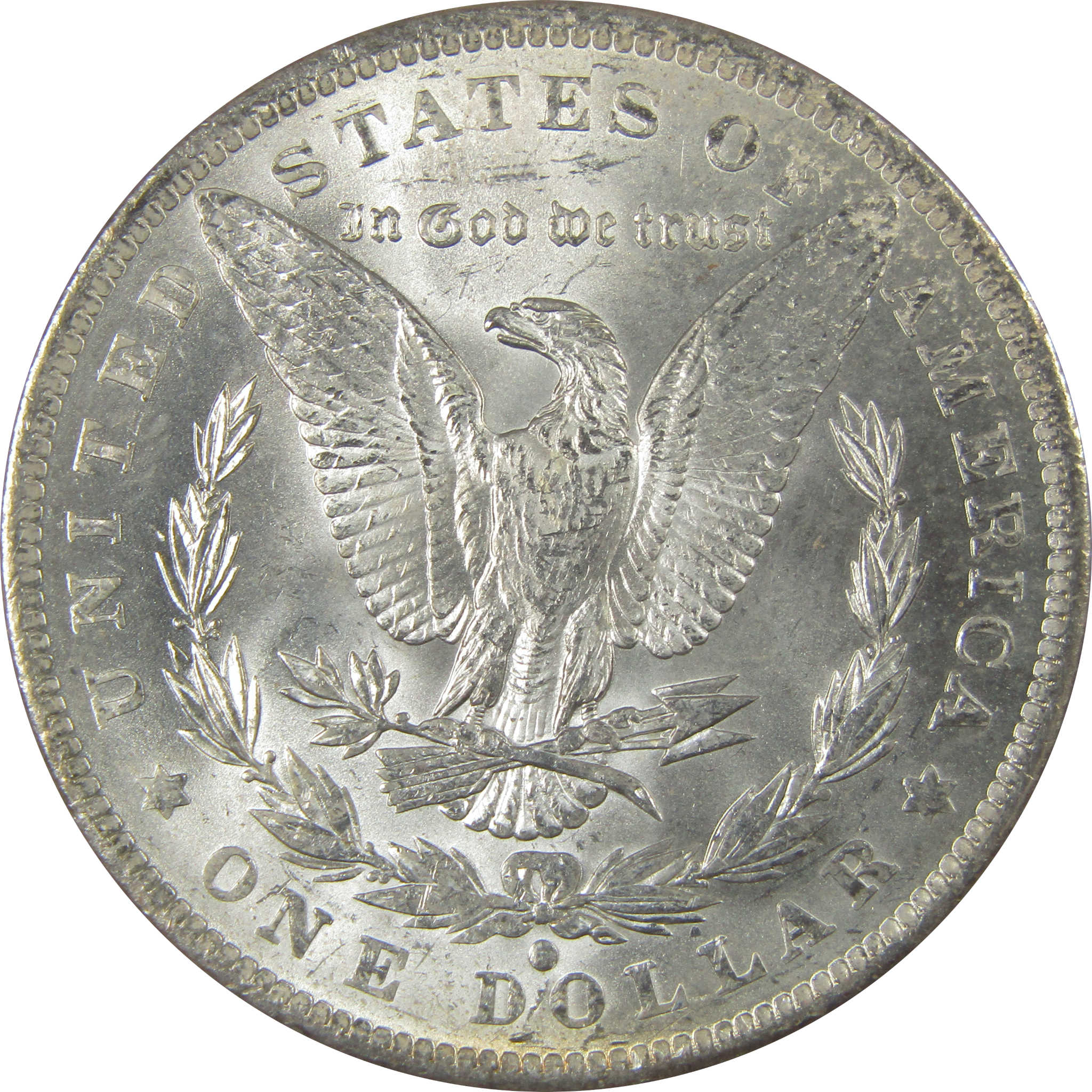 1884 O Morgan Dollar BU Choice Uncirculated Silver Toned SKU:CPC0997