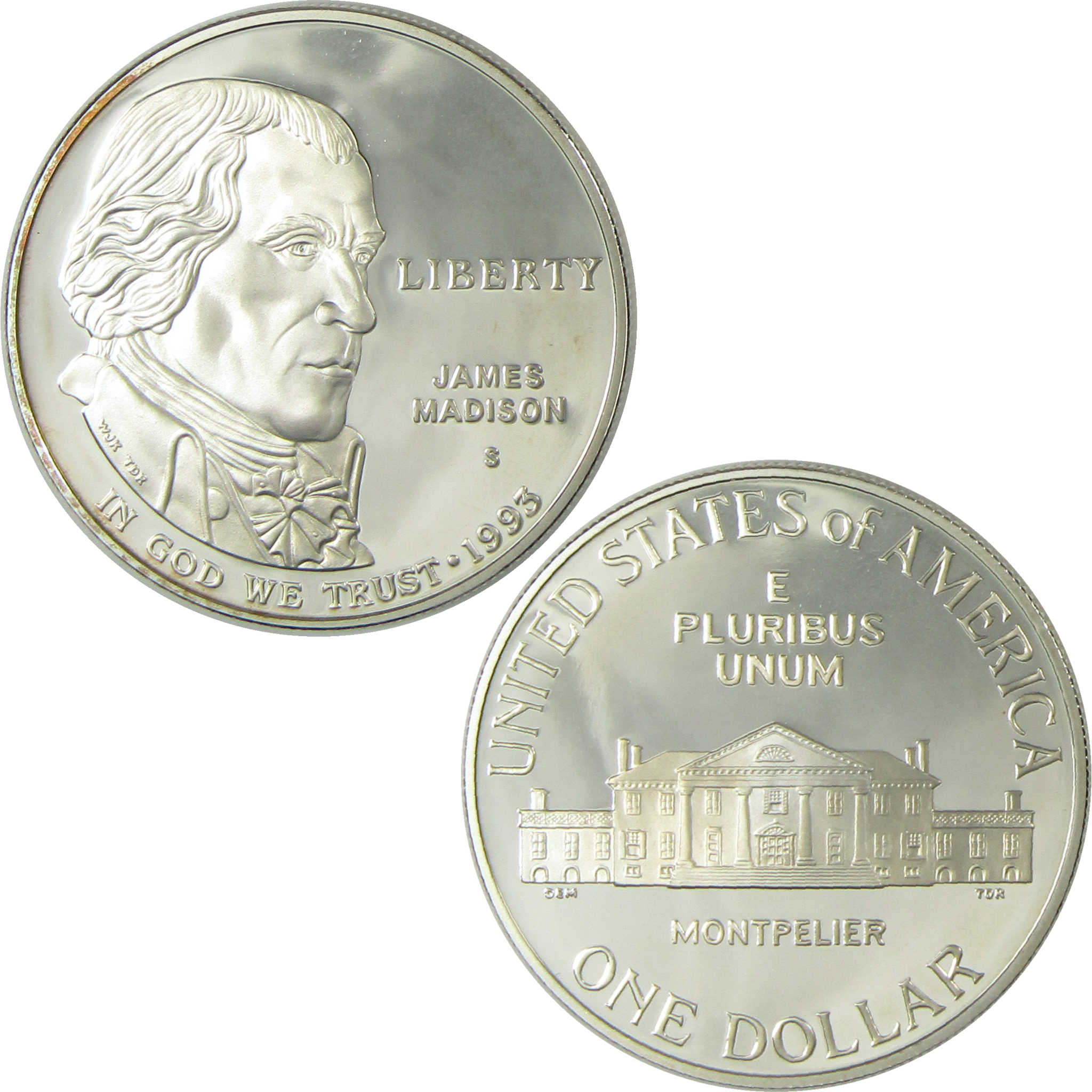 1993 S Bill of Rights Commemorative Two-Coin Proof Set OGP SKU:CP323