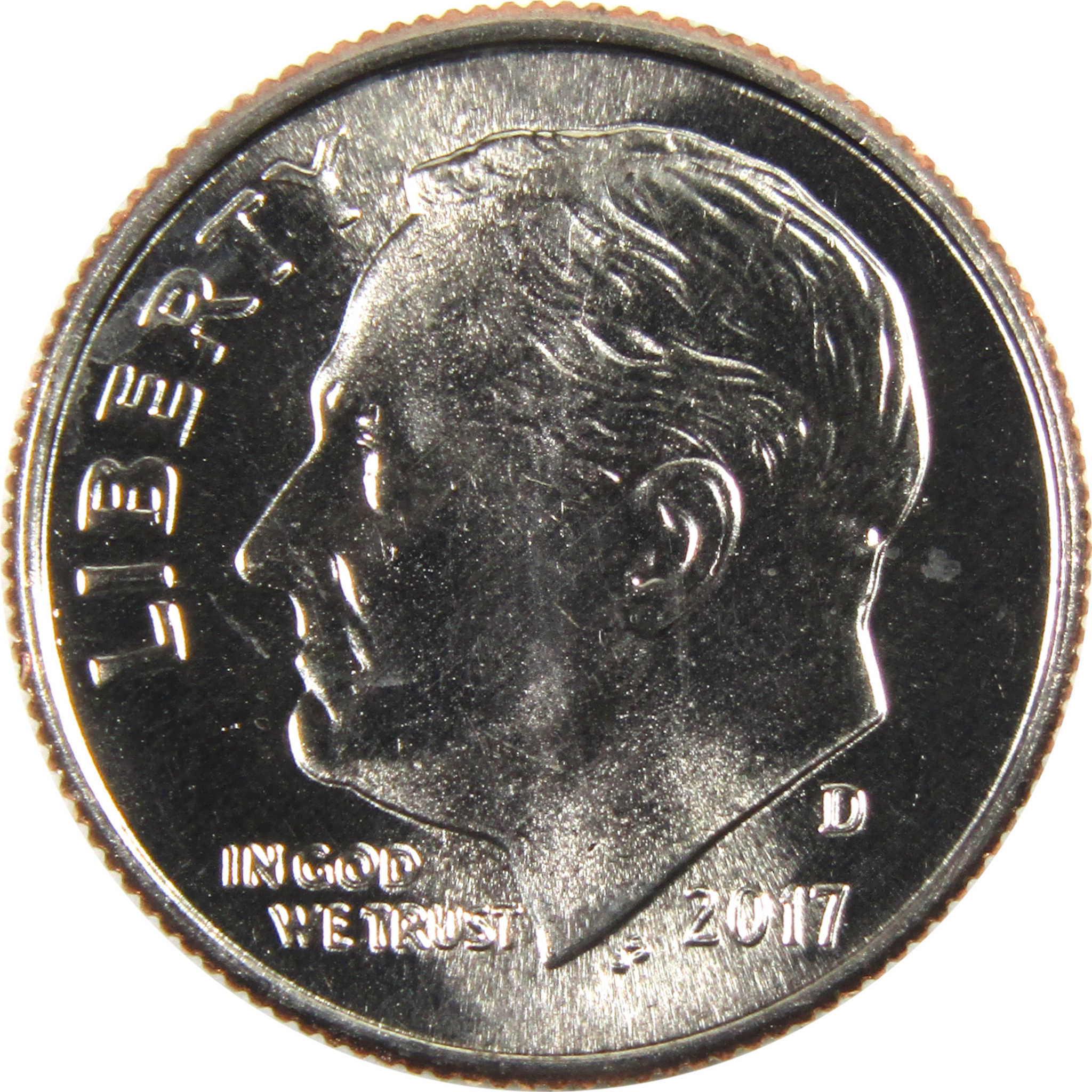 2017 D Roosevelt Dime BU Uncirculated Clad 10c Coin