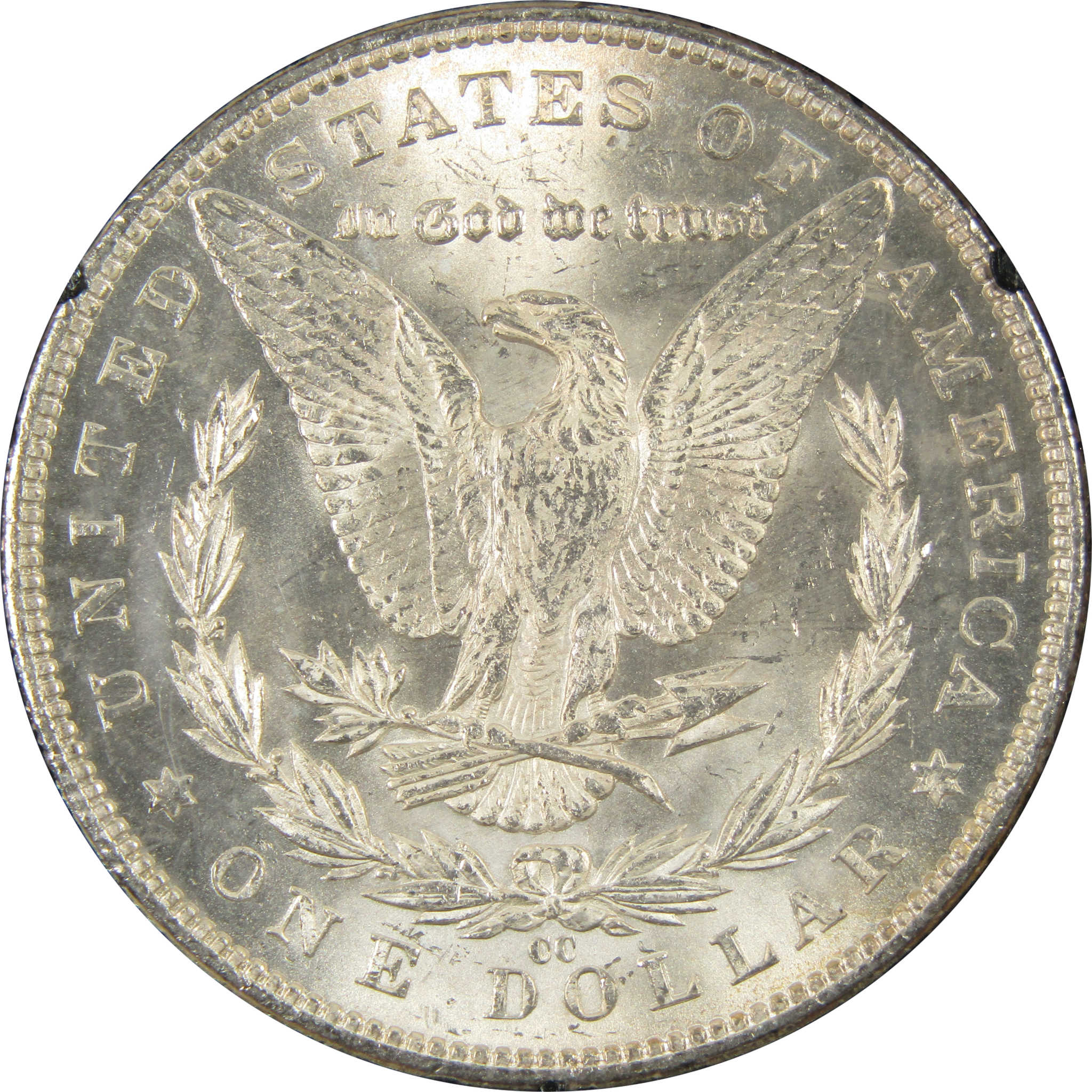 1883 CC GSA Morgan Dollar Choice Uncirculated Silver Toned SKU:I9300 - Morgan coin - Morgan silver dollar - Morgan silver dollar for sale - Profile Coins & Collectibles