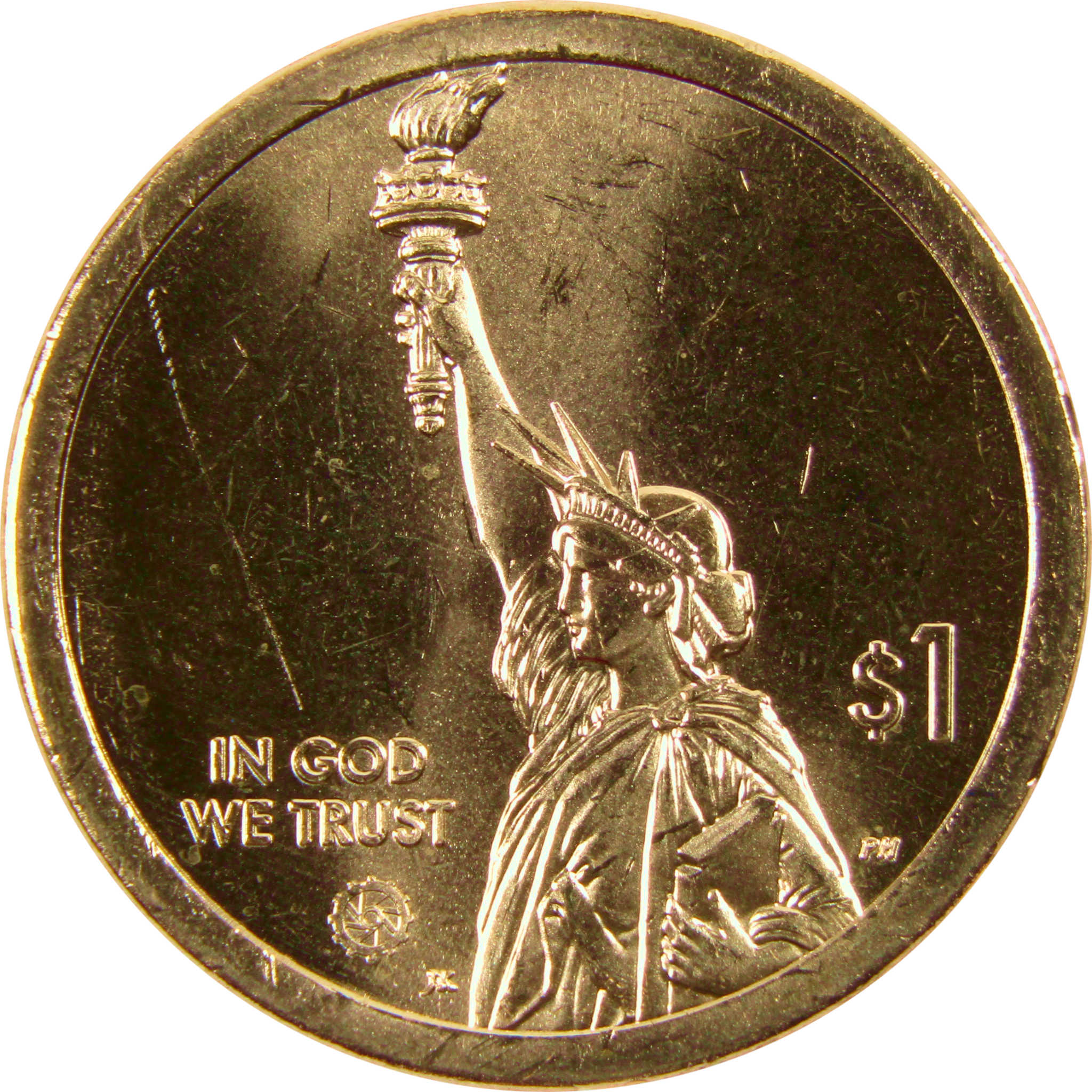 2021 P Chesapeake Bay Bridge American Innovation Dollar Uncirculated