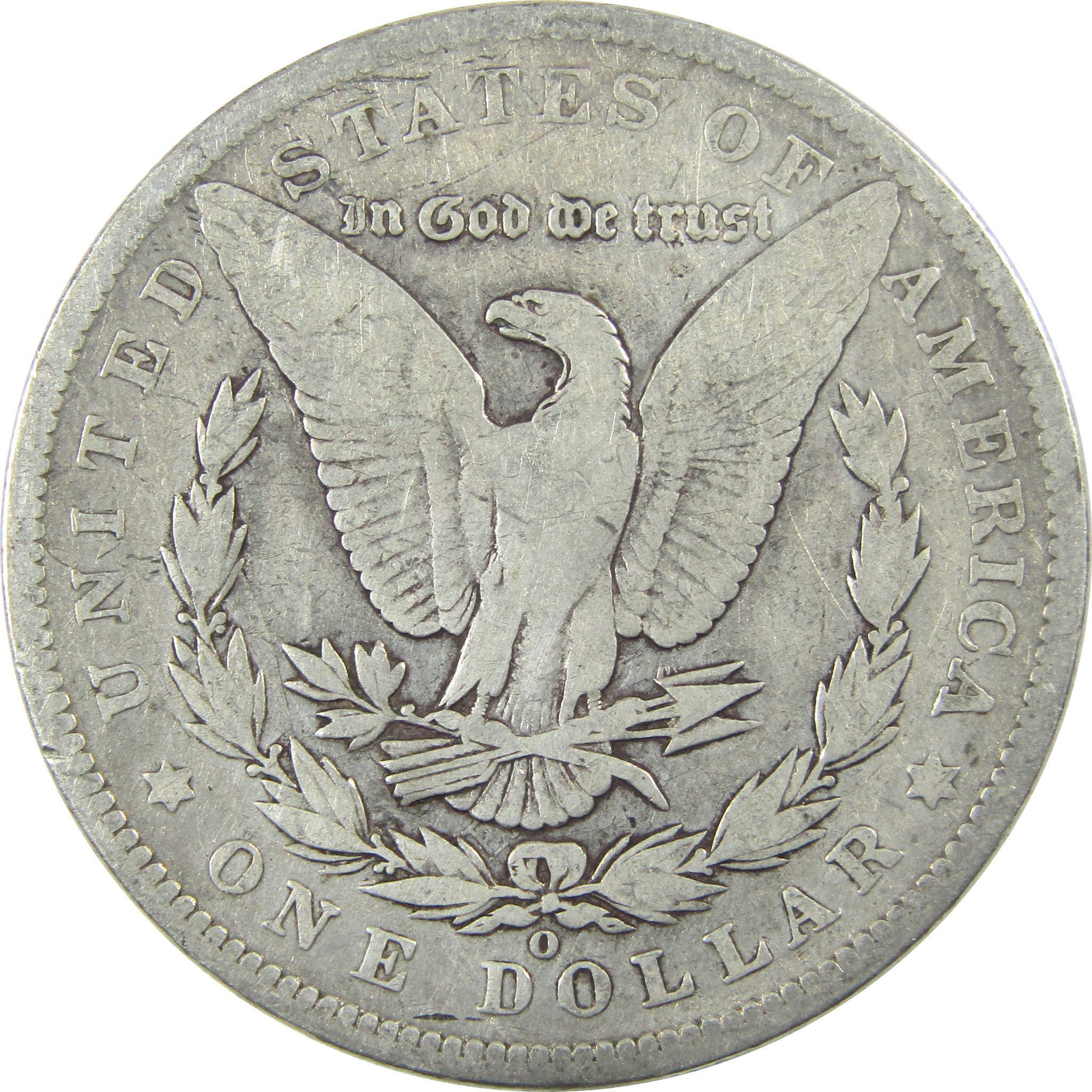 1891 O VAM-1A1 E on Rev Top 100 Morgan Dollar VG Details SKU:I25349 - Morgan coin - Morgan silver dollar - Morgan silver dollar for sale - Profile Coins & Collectibles