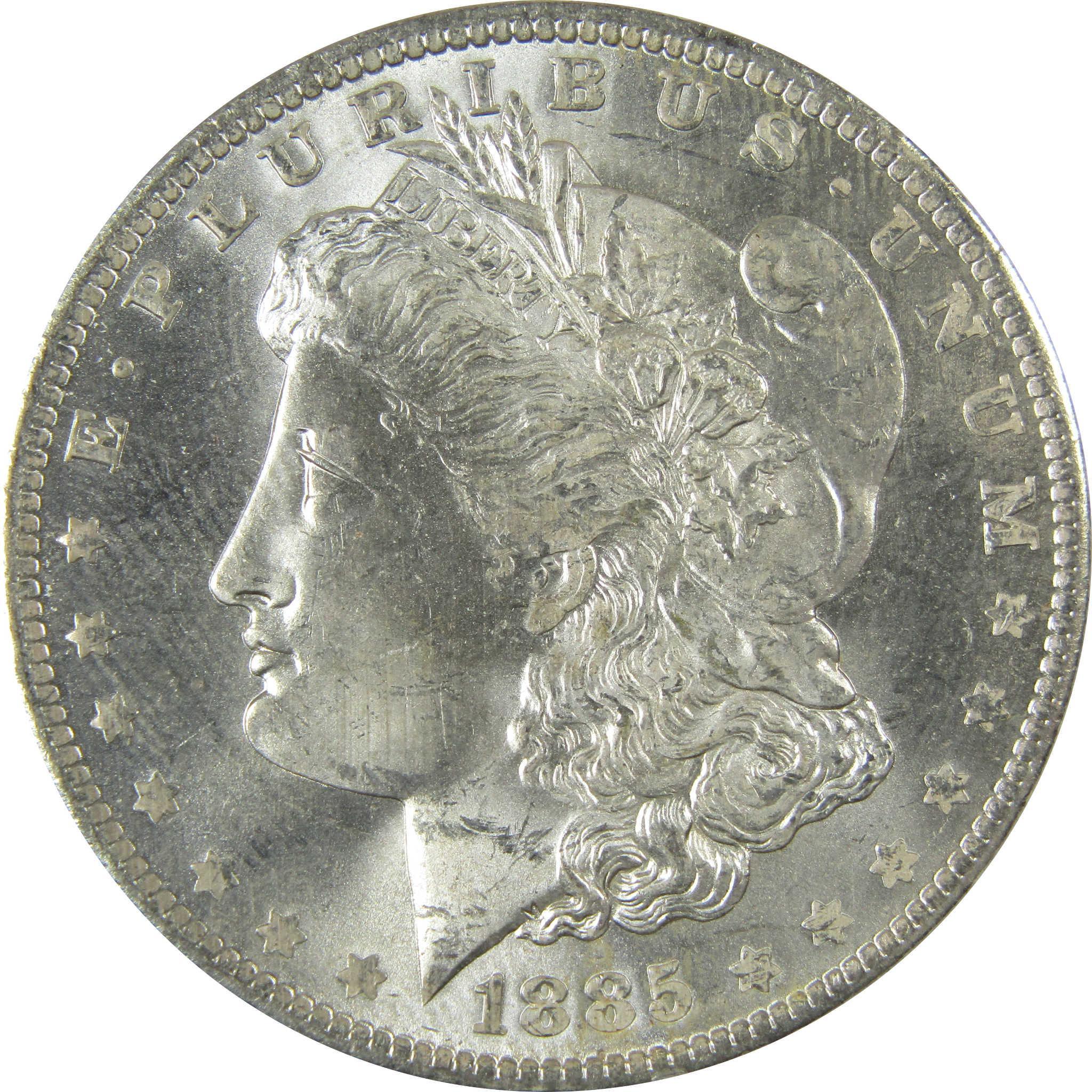 1885 O Morgan Silver Dollar Uncirculated Details $1 Coin SKU:CP940 - Morgan coin - Morgan silver dollar - Morgan silver dollar for sale - Profile Coins & Collectibles