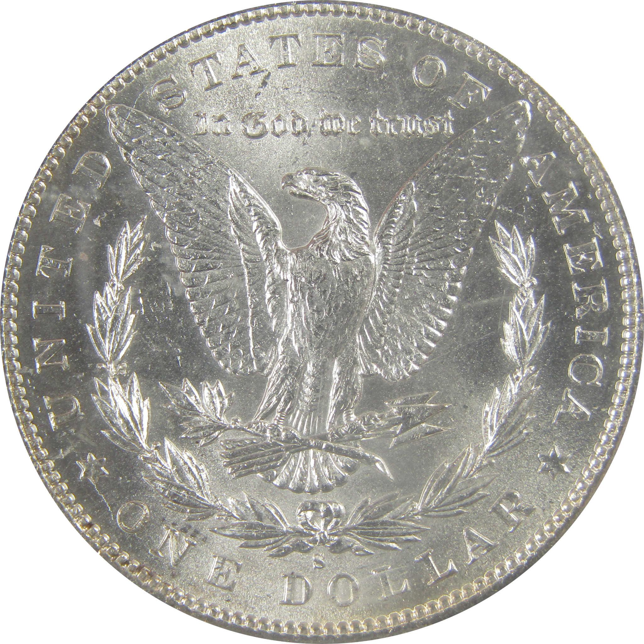 1897 S Morgan Dollar MS 64 PCGS Silver Uncirculated $1 Coin SKU:I22011 - Morgan coin - Morgan silver dollar - Morgan silver dollar for sale - Profile Coins & Collectibles