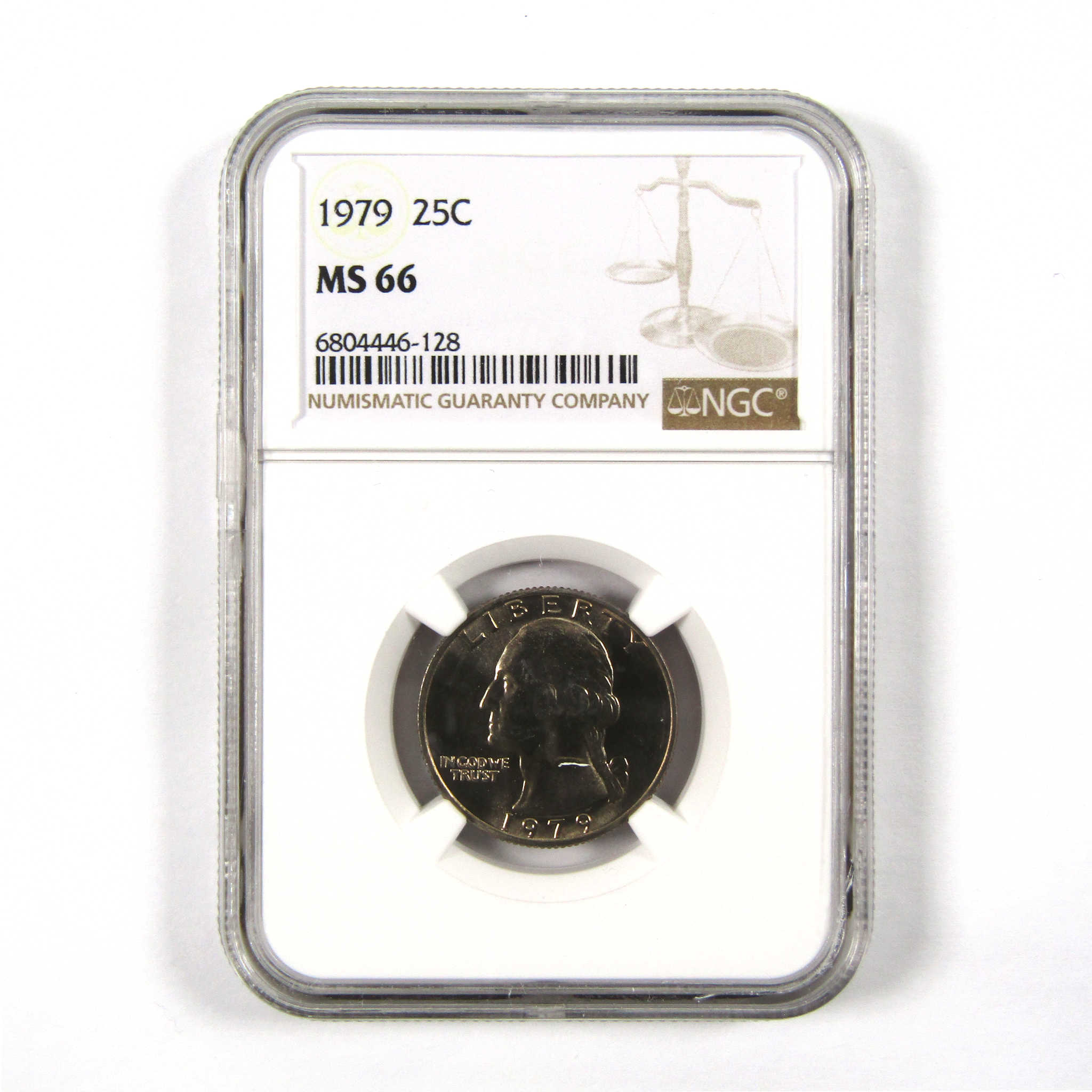 1979 Washington Quarter MS 66 NGC Clad 25c Uncirculated Coin SKU:I9499