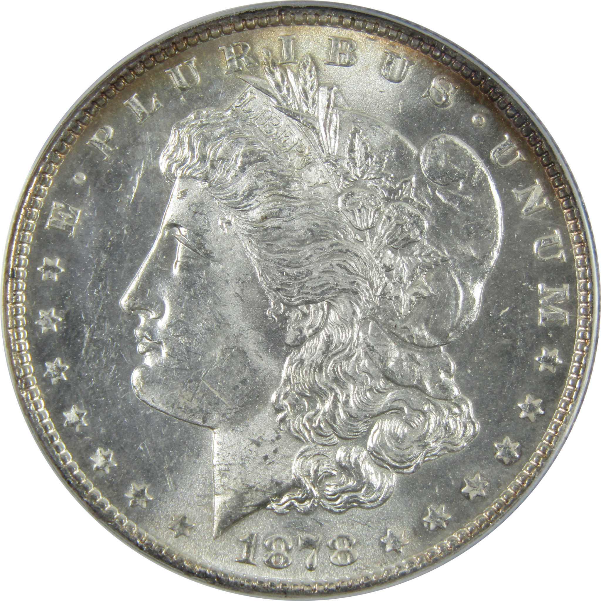 1878 7TF VAM-194 Morgan Dollar MS 63 ANACS Silver SKU:I14421 - Morgan coin - Morgan silver dollar - Morgan silver dollar for sale - Profile Coins & Collectibles