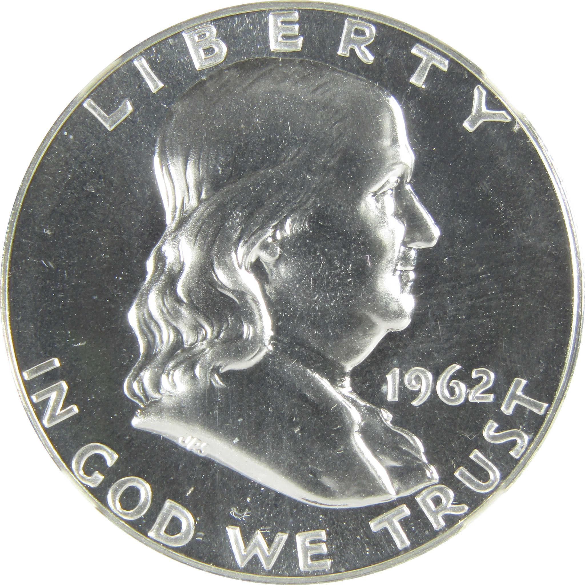 1962 Franklin Silver Half Dollar PF 69 NGC Proof 50c Coin SKU:I27419