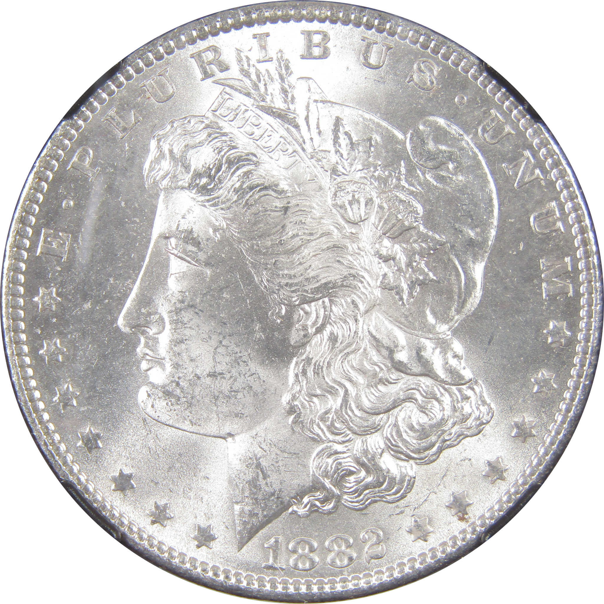 1882 Morgan Dollar MS 63 NGC Silver Original Bag Fragment SKU:I18302 - Morgan coin - Morgan silver dollar - Morgan silver dollar for sale - Profile Coins & Collectibles