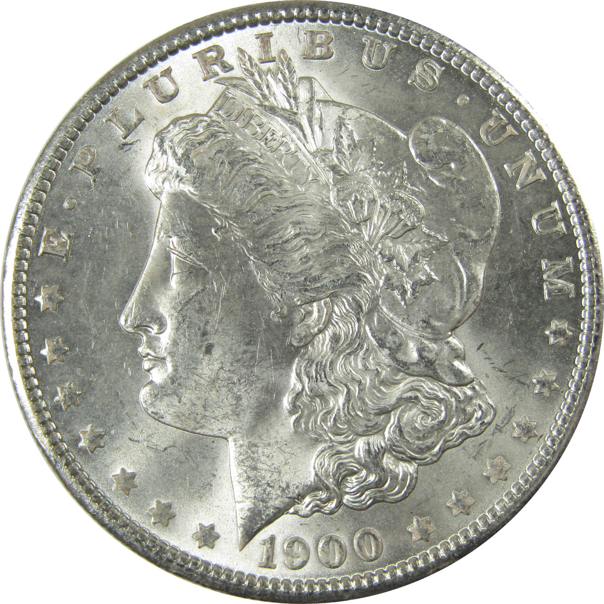 1900 Morgan Silver Dollar Uncirculated Mint State $1 Coin SKU:I27740 - Morgan coin - Morgan silver dollar - Morgan silver dollar for sale - Profile Coins & Collectibles