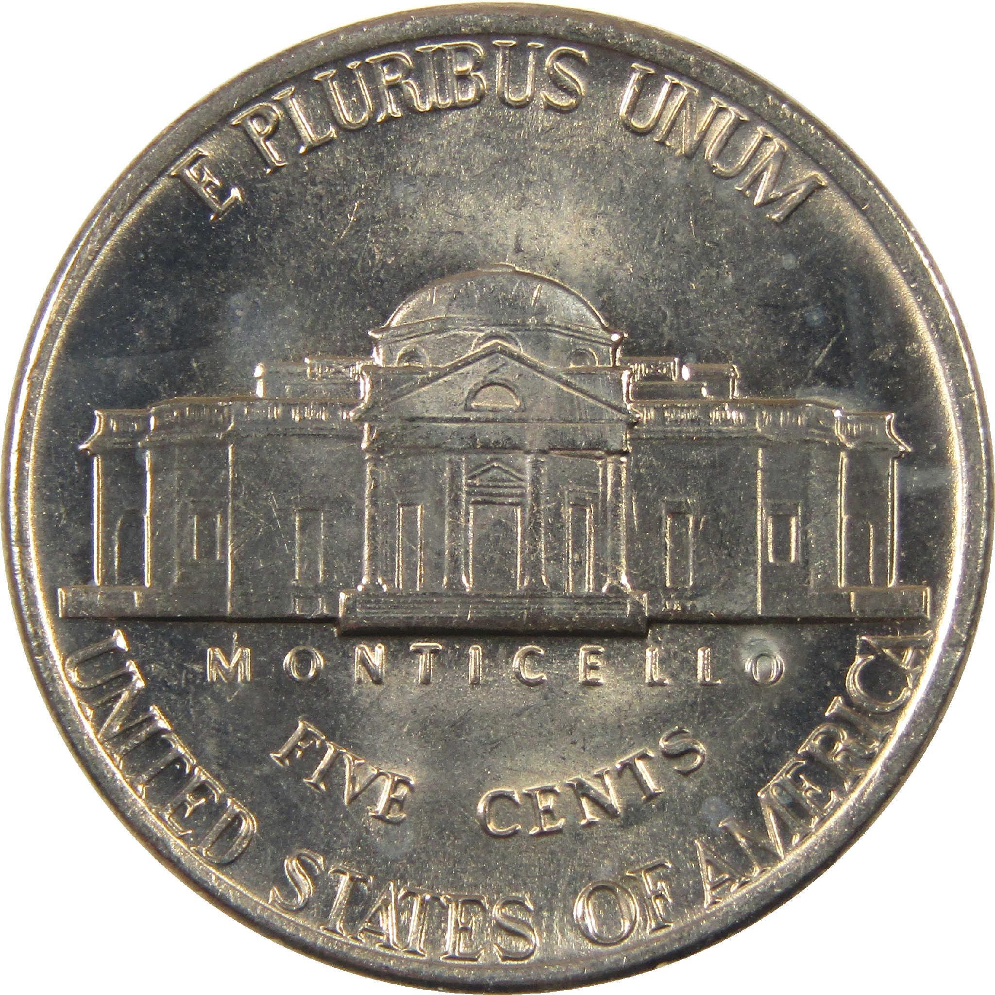 1978 D Jefferson Nickel BU Uncirculated 5c Coin