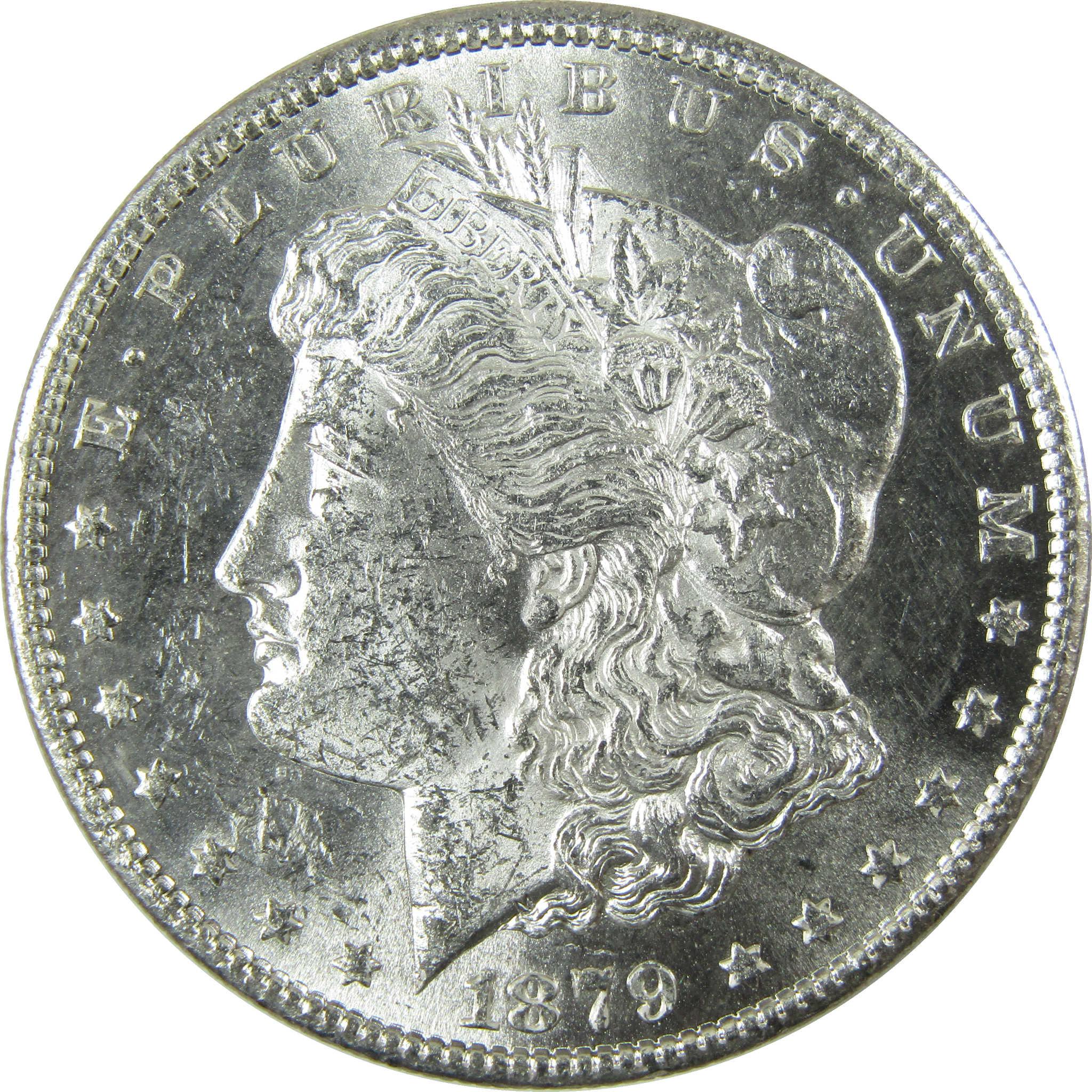 1879 S Rev 79 Morgan Silver Dollar Uncirculated Mint State SKU:I27769 - Morgan coin - Morgan silver dollar - Morgan silver dollar for sale - Profile Coins & Collectibles